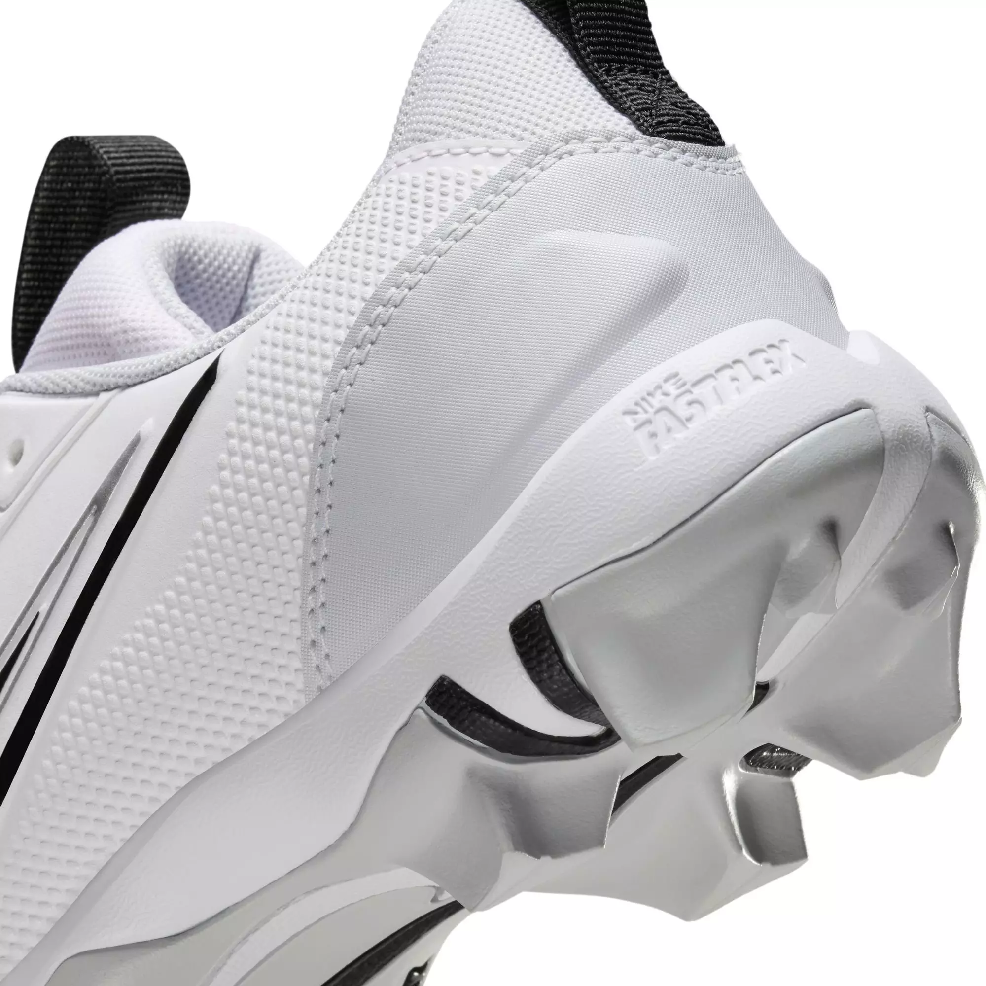 Nike Force Trout 9 Keystone "White/Black/Pure Platinum" Preschool Boys' Baseball Cleat - WHITE/BLACK