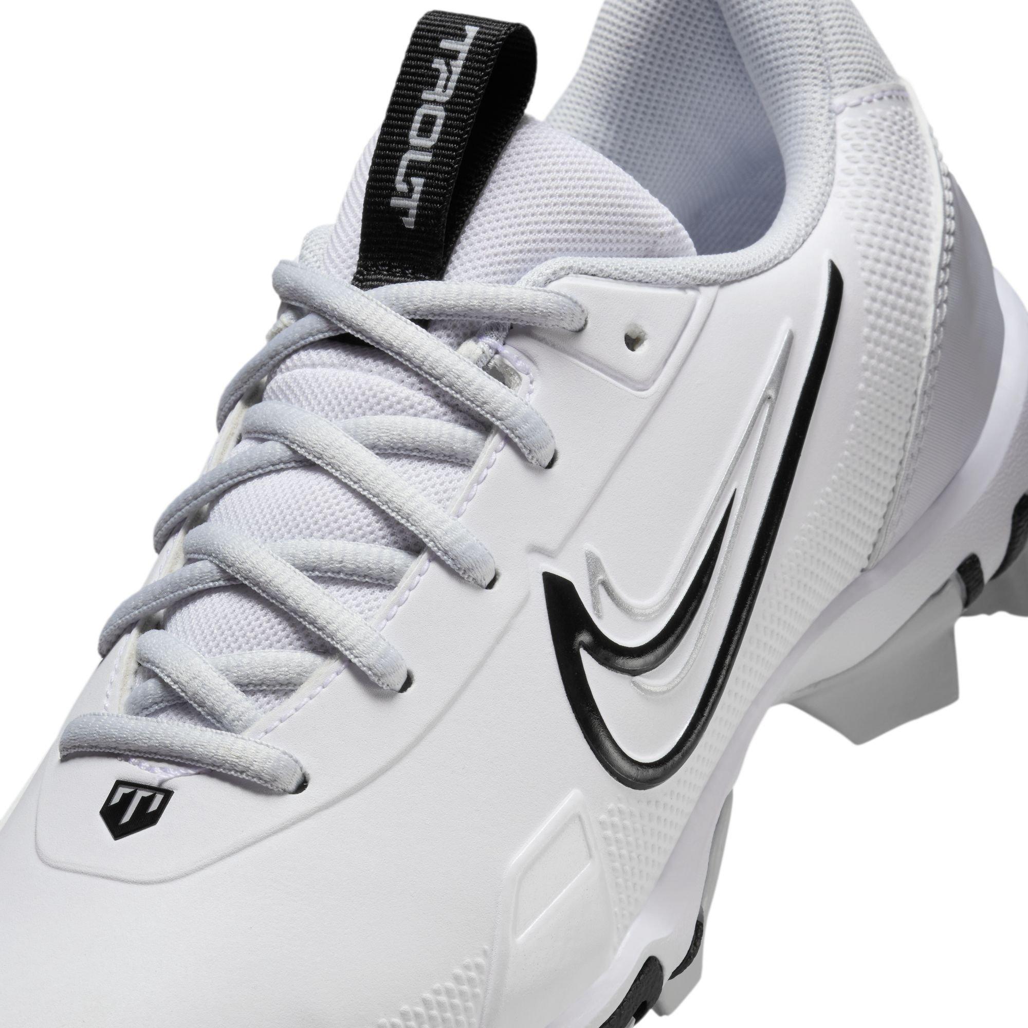 Nike Force Trout 9 Keystone  Preschool Boys' "White/Black/Pure Platinum" Baseball Cleat