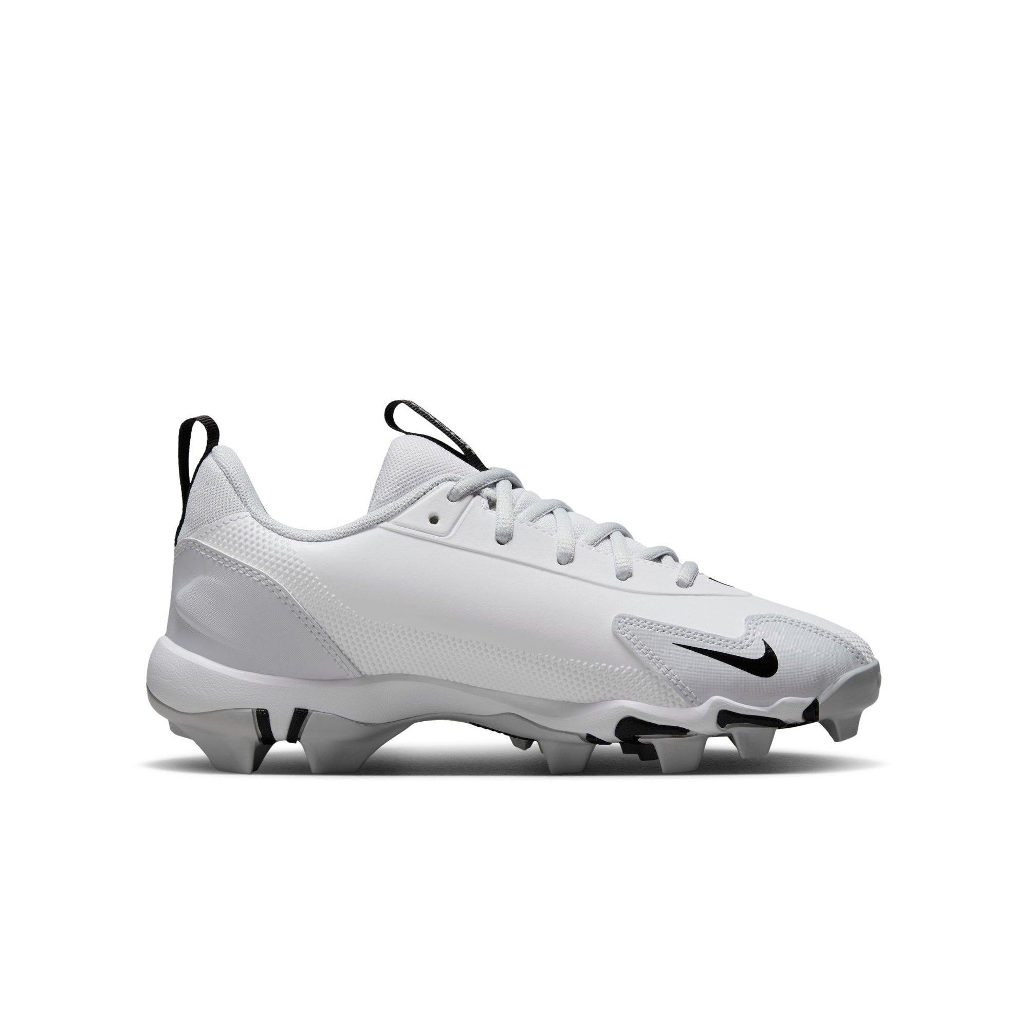 Nike Force Trout 9 Keystone  Preschool Boys' "White/Black/Pure Platinum" Baseball Cleat