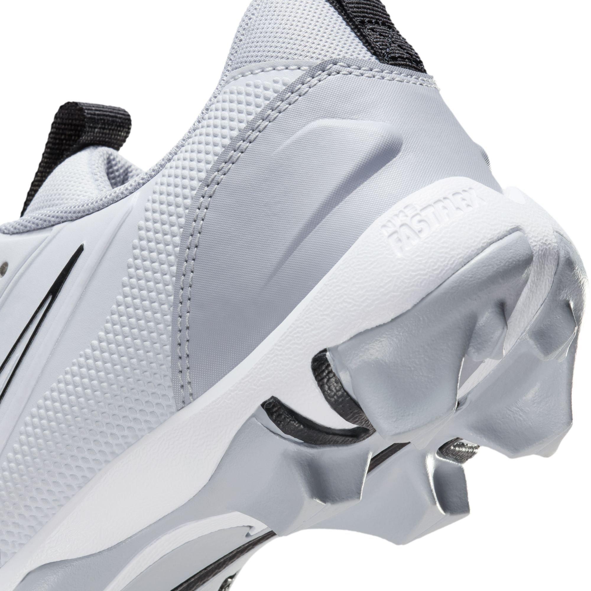 Nike Force Trout 9 Keystone  Preschool Boys' "Pure Platinum/White/Wolf Grey/Black" Baseball Cleat