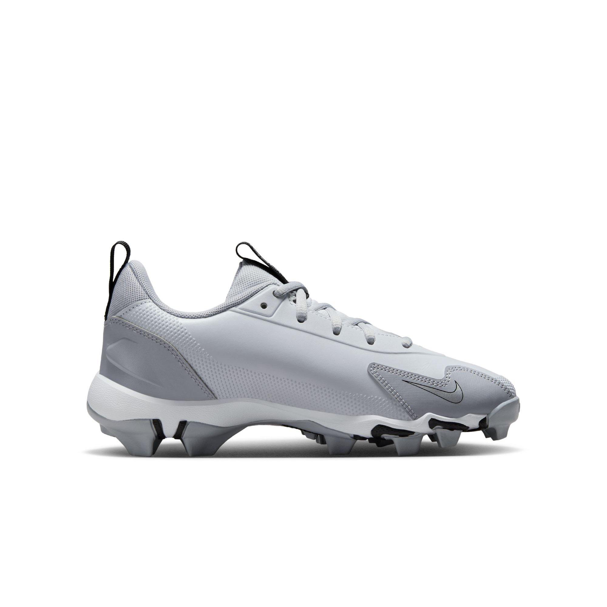 Nike Force Trout 9 Keystone  Preschool Boys' "Pure Platinum/White/Wolf Grey/Black" Baseball Cleat