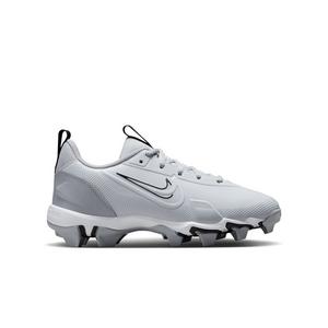 Nike Force Trout 9 Keystone "Pure Platinum/White/Wolf Grey/Black" Preschool Boys' Baseball Cleat