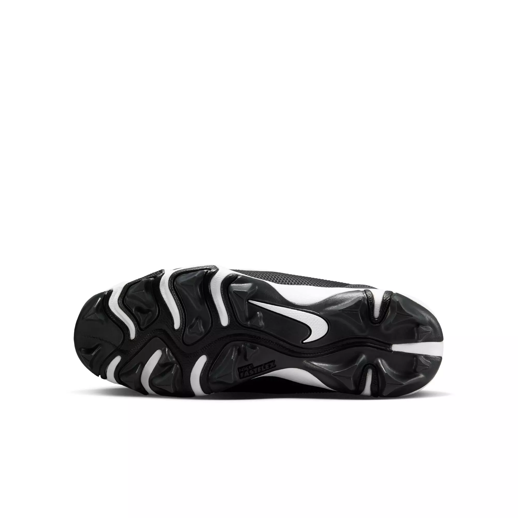 Nike Force Trout 9 Keystone "Black/White/Anthracite/Metallic Silver" Preschool Boys' Baseball Cleat - BLACK/WHITE