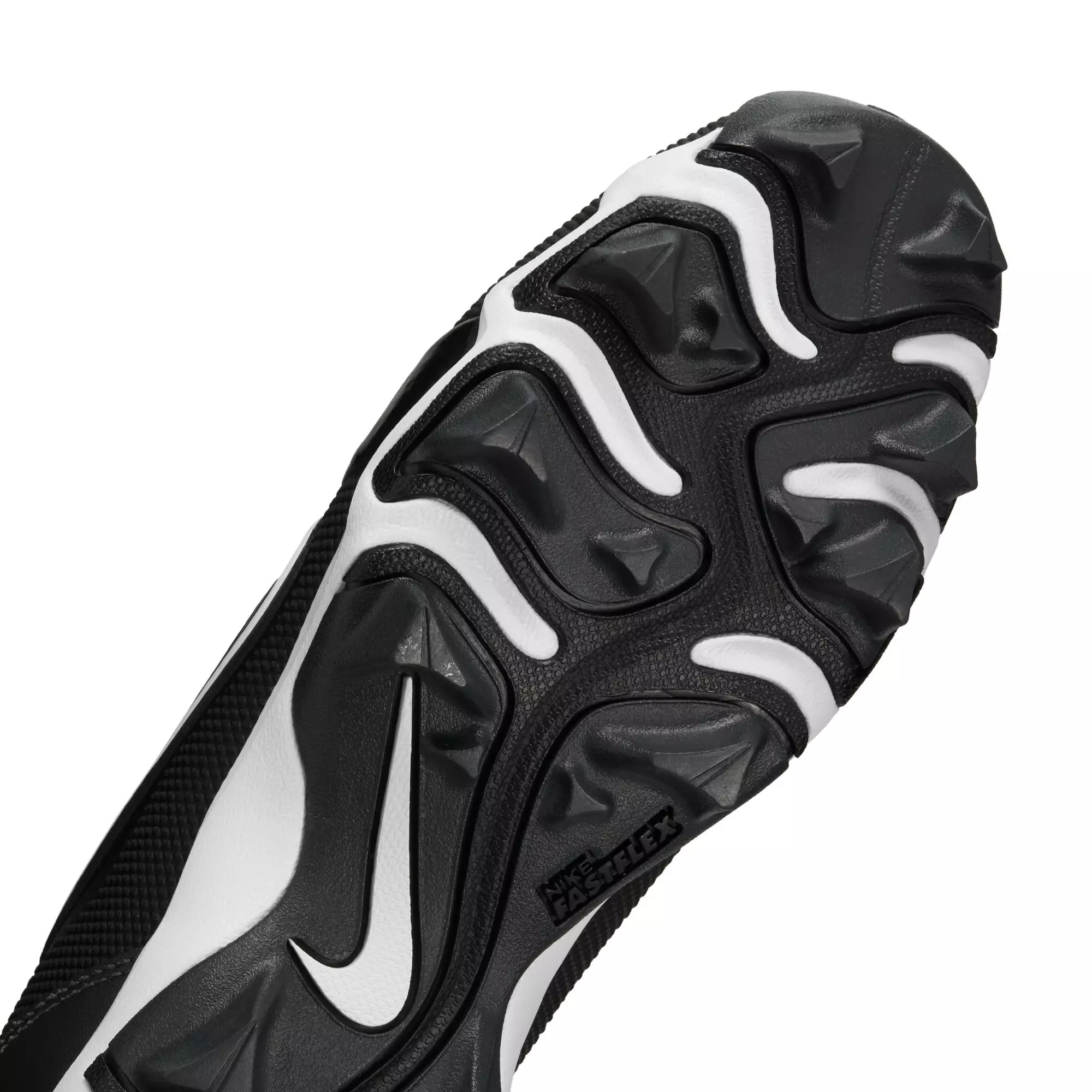 Nike Force Trout 9 Keystone "Black/White/Anthracite/Metallic Silver" Preschool Boys' Baseball Cleat - BLACK/WHITE