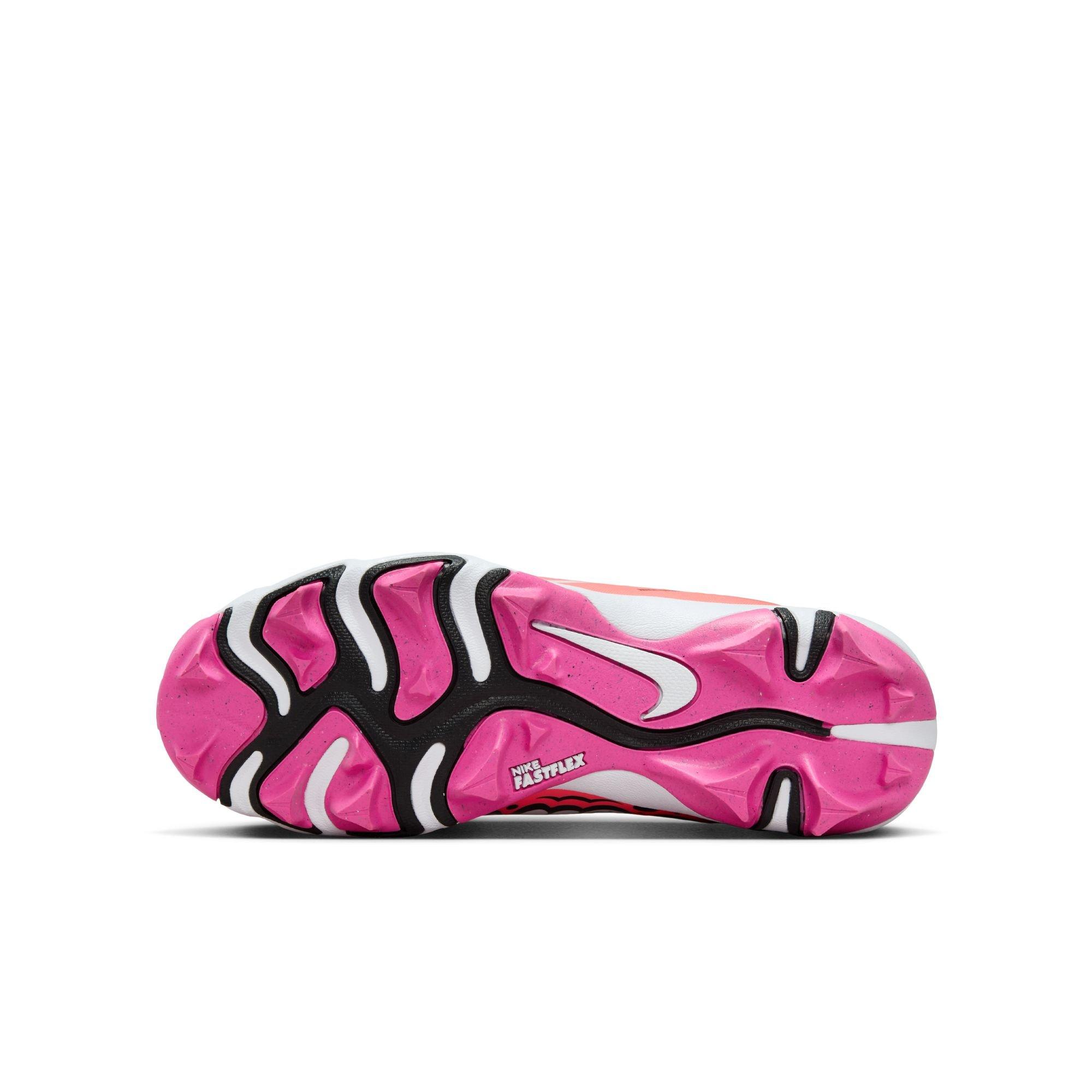 Nike Hyperdiamond 4 Keystone GG  Preschool Girls' "Fuchsia/White/Hot Punch/Black" Softball Cleat