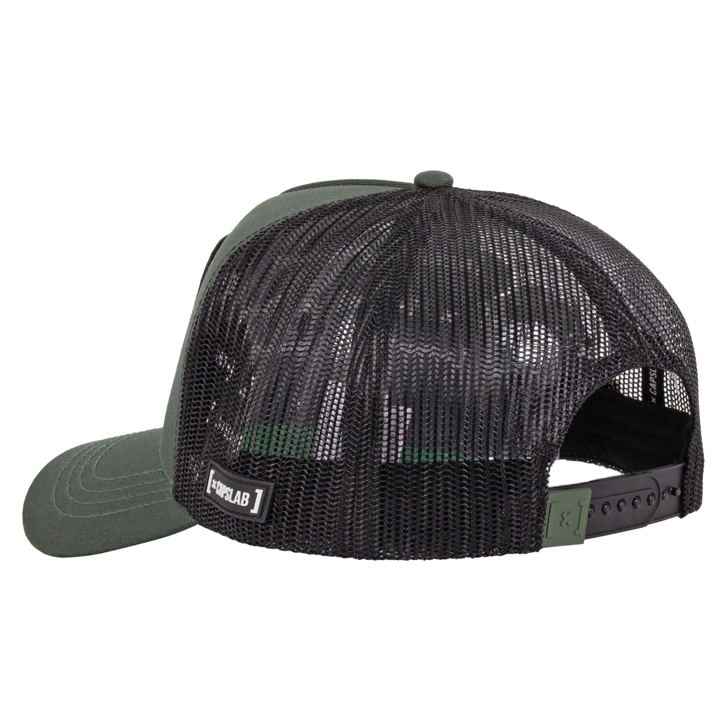 Men's Capslab Mad Money Trucker-Green/Black