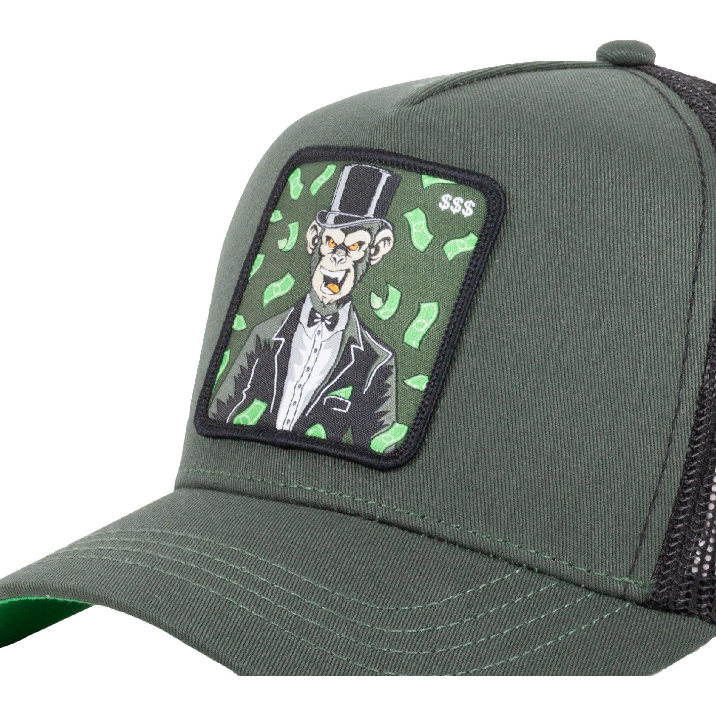Men's Capslab Mad Money Trucker-Green/Black
