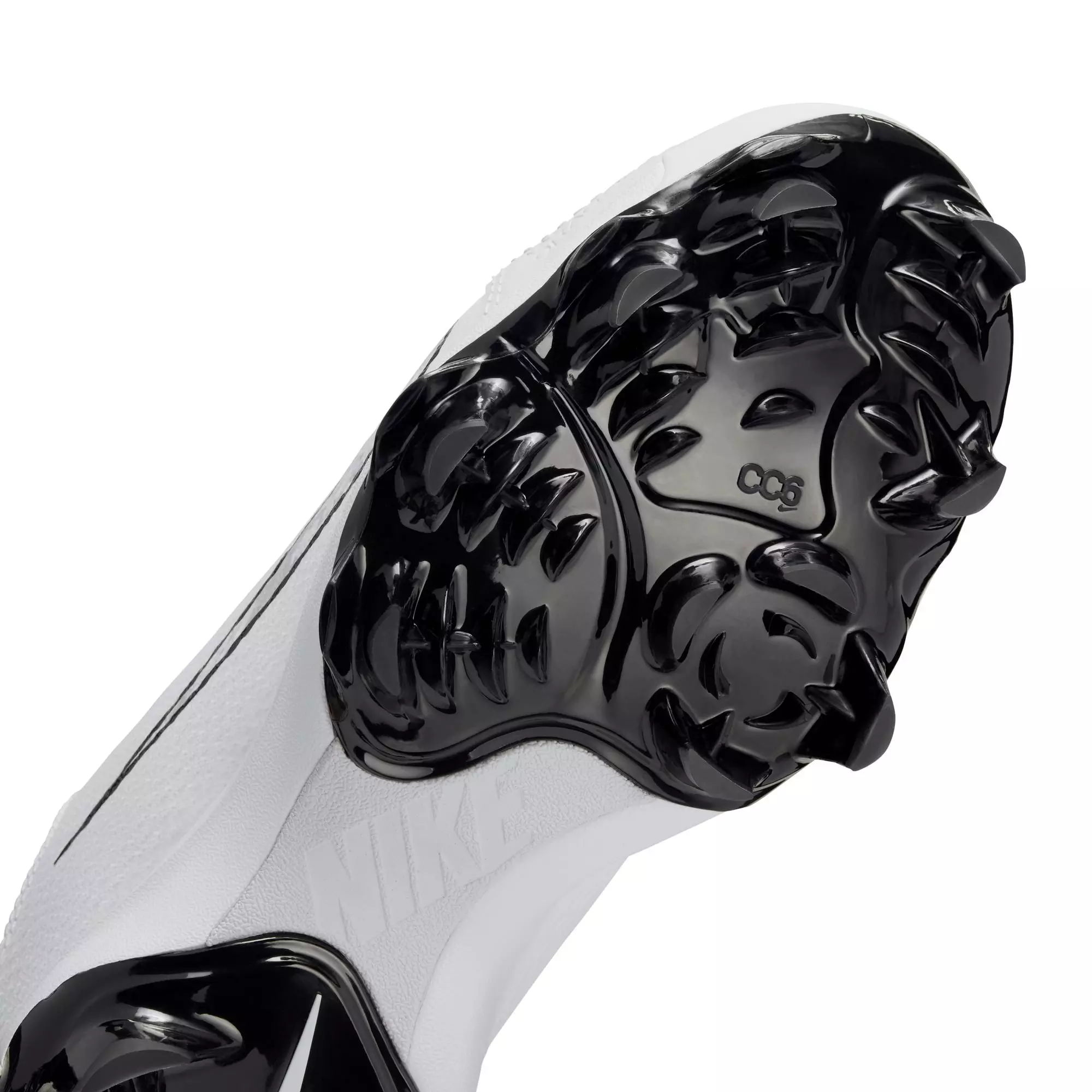 Nike Hyperdiamond 4 Pro MCS "White/Black/Pure Platinum" Women's Softball Cleat - WHITE/BLACK