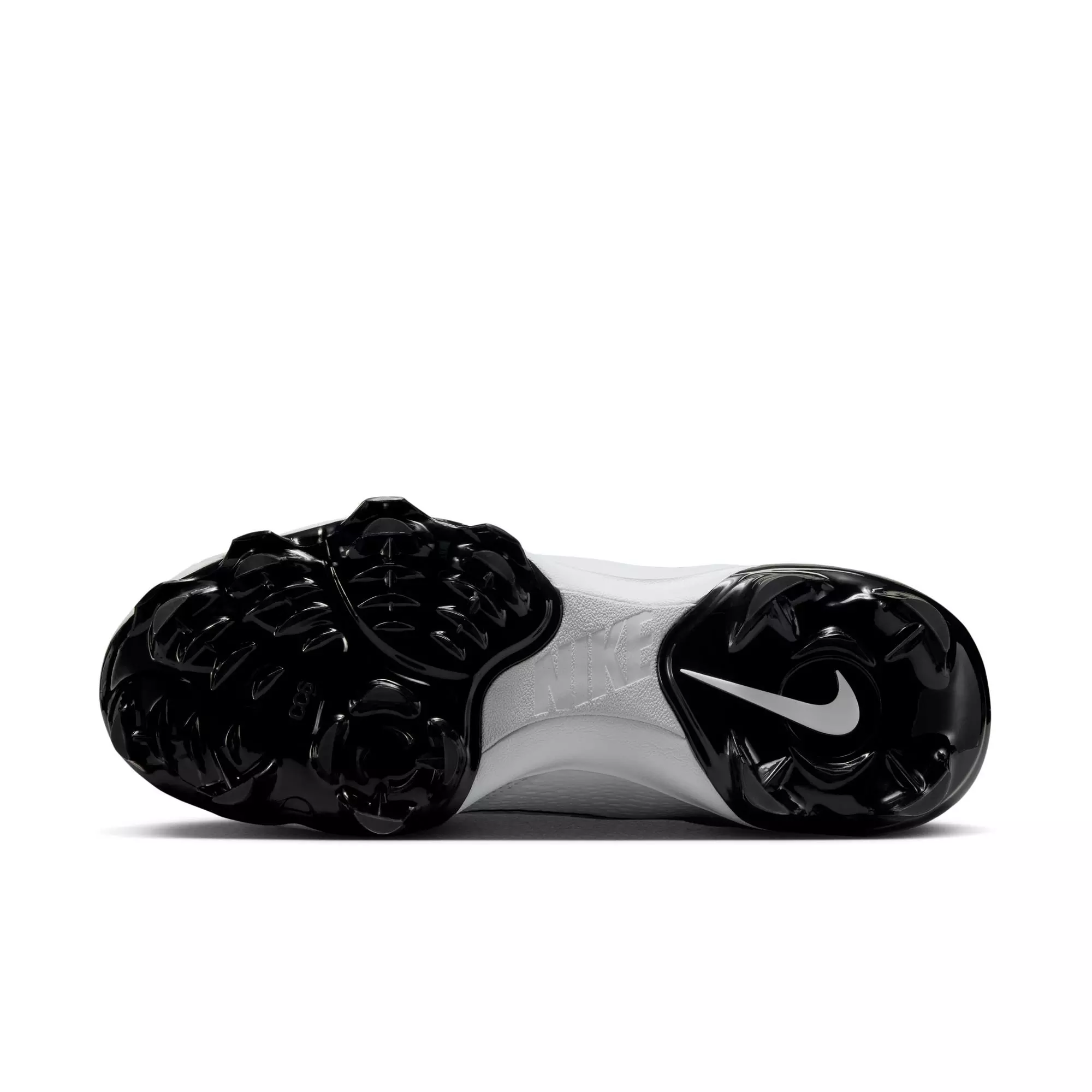Nike Hyperdiamond 4 Pro MCS "White/Black/Pure Platinum" Women's Softball Cleat - WHITE/BLACK