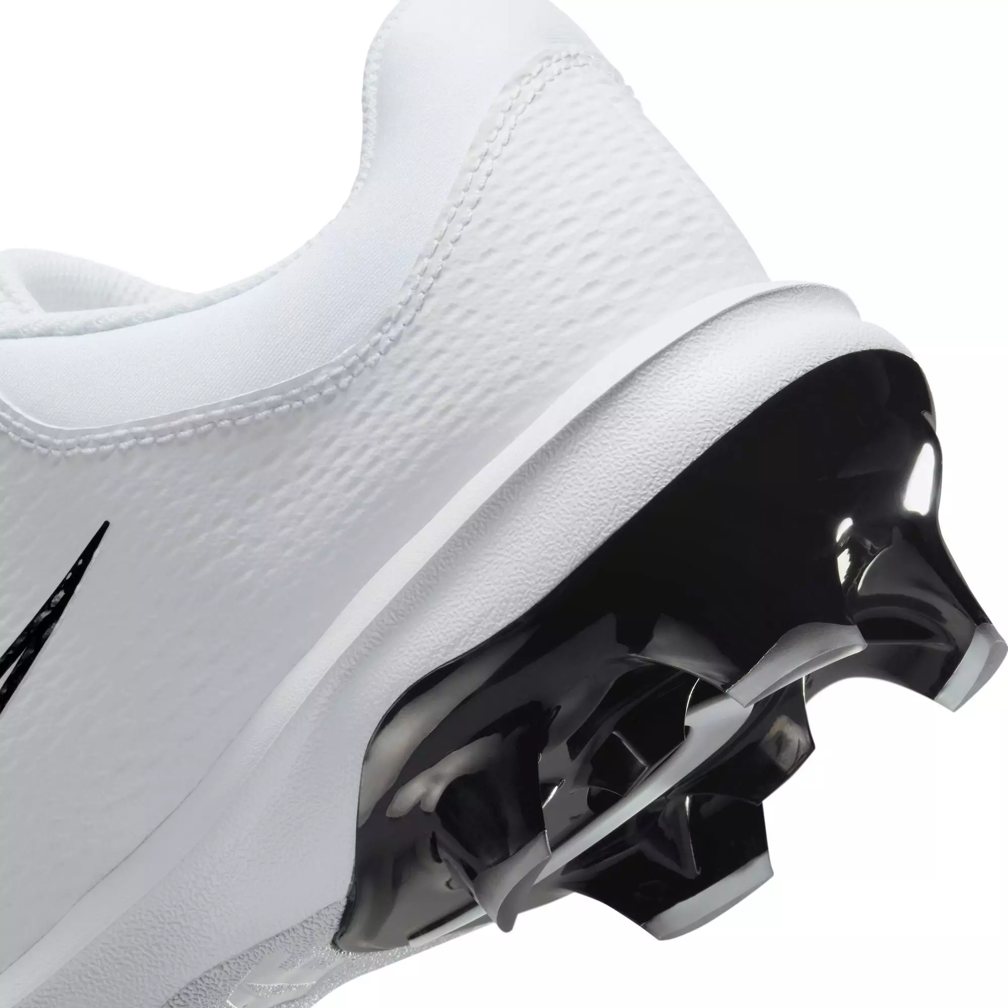 Nike Hyperdiamond 4 Pro MCS "White/Black/Pure Platinum" Women's Softball Cleat - WHITE/BLACK