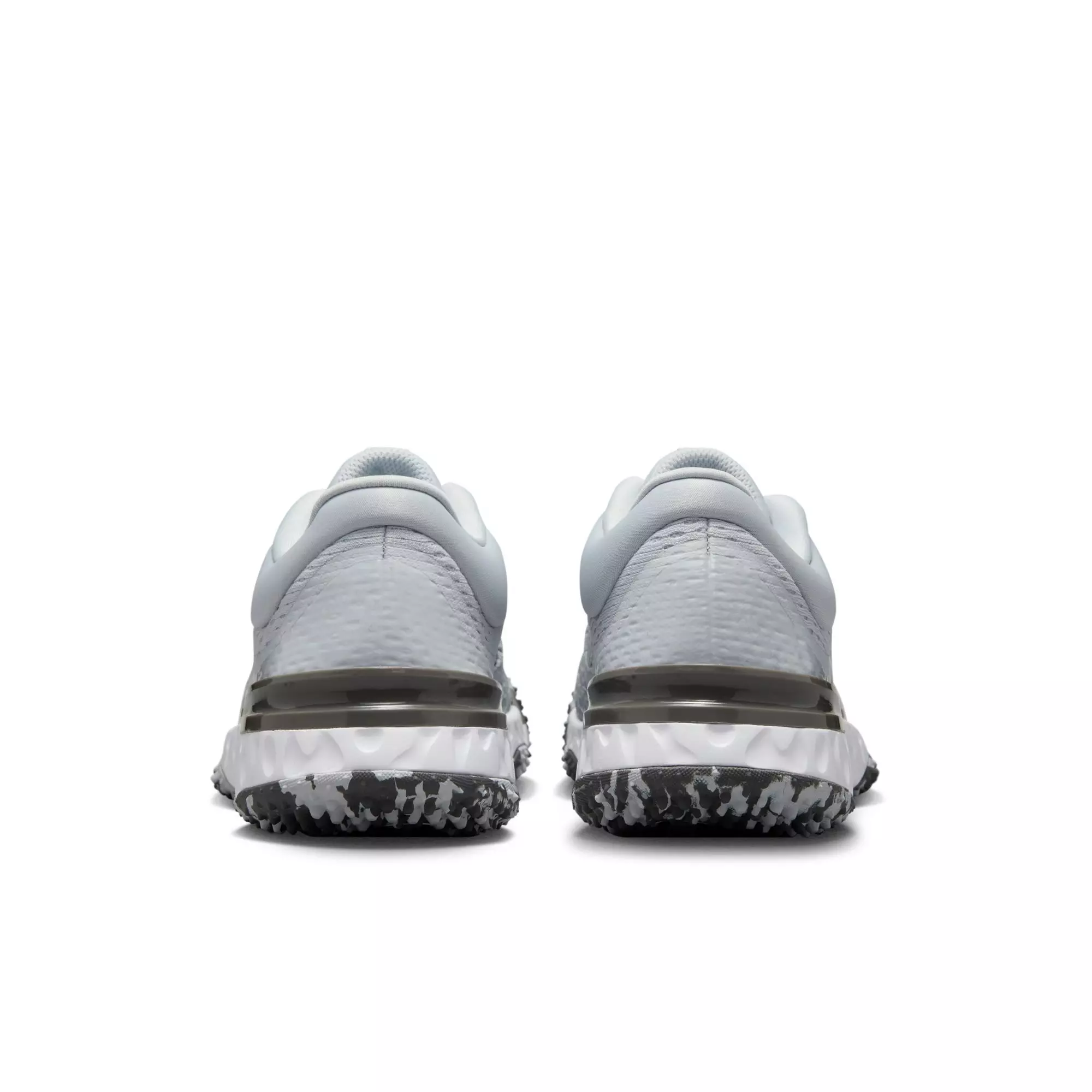 Nike Alpha Huarache Elite 4 Turf "Pure Platinum/Wolf Grey/Iron Grey/White" Women's Softball Shoe - GREY/BLACK