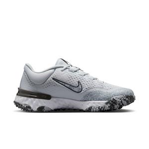 Nike Alpha Huarache Elite 4 Turf "Pure Platinum/Wolf Grey/Iron Grey/White" Women's Softball Shoe