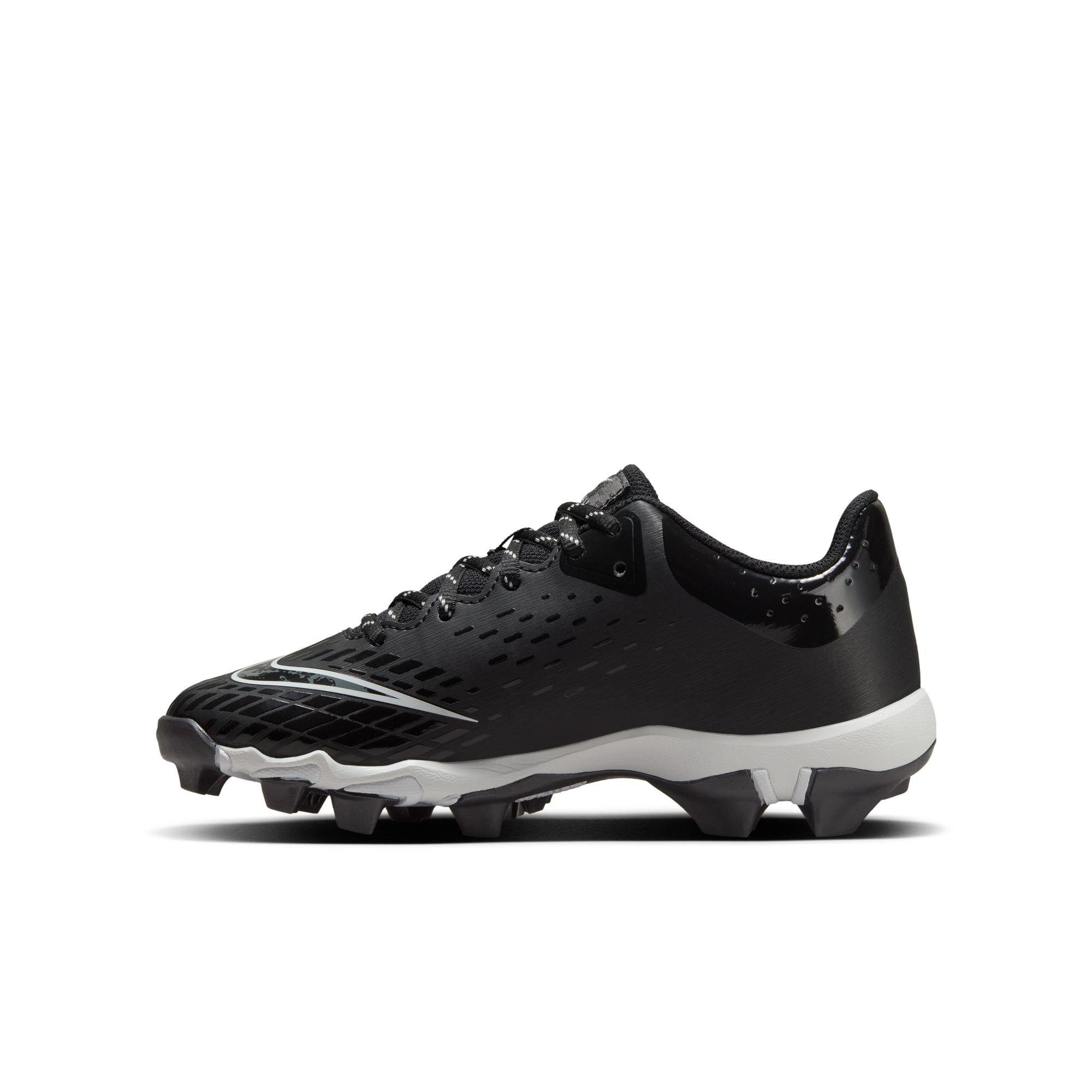 Nike Hyperdiamond 4 Keystone GG Grade School Girls'  Shoe "Black/Iron Grey/Pure Platinum"