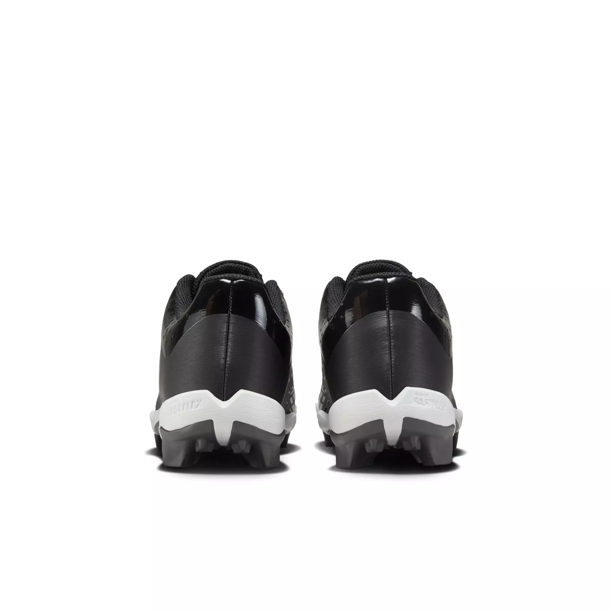 Nike Hyperdiamond 4 Keystone GG "Black/Iron Grey/Pure Platinum" Grade School Girls' Softball Cleat - BLACK/WHITE