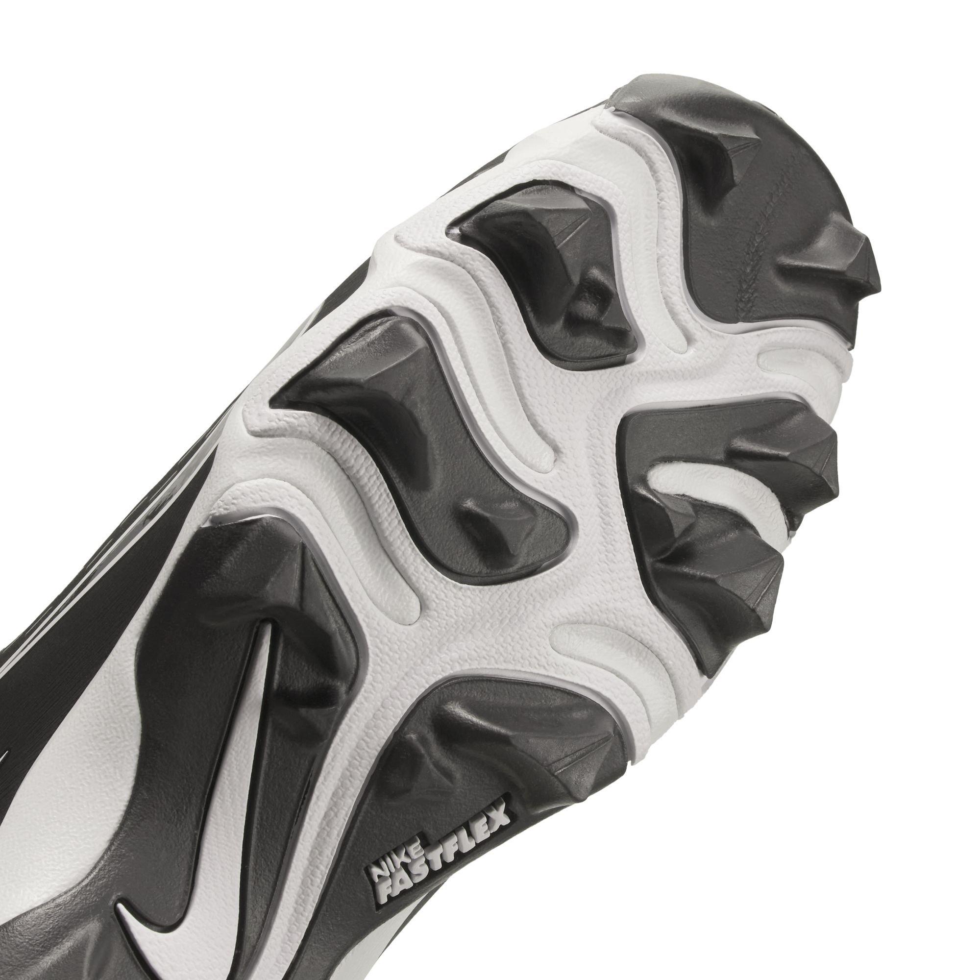 Nike Hyperdiamond 4 Keystone GG Grade School Girls'  Shoe "Black/Iron Grey/Pure Platinum"