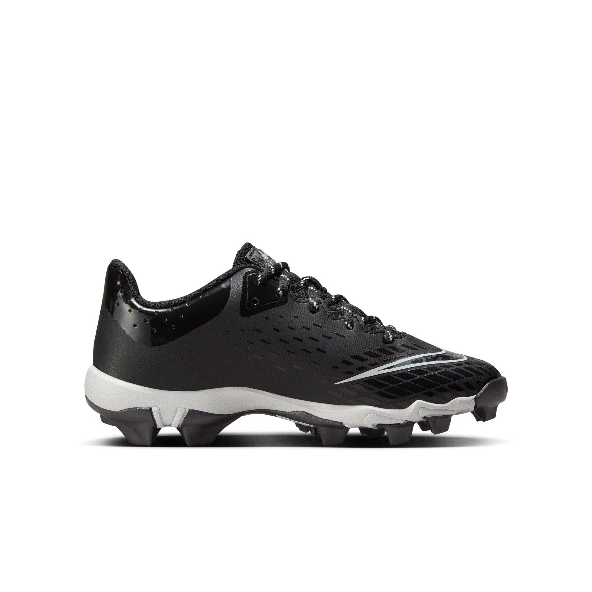 Nike Hyperdiamond 4 Keystone GG Grade School Girls'  Shoe "Black/Iron Grey/Pure Platinum"