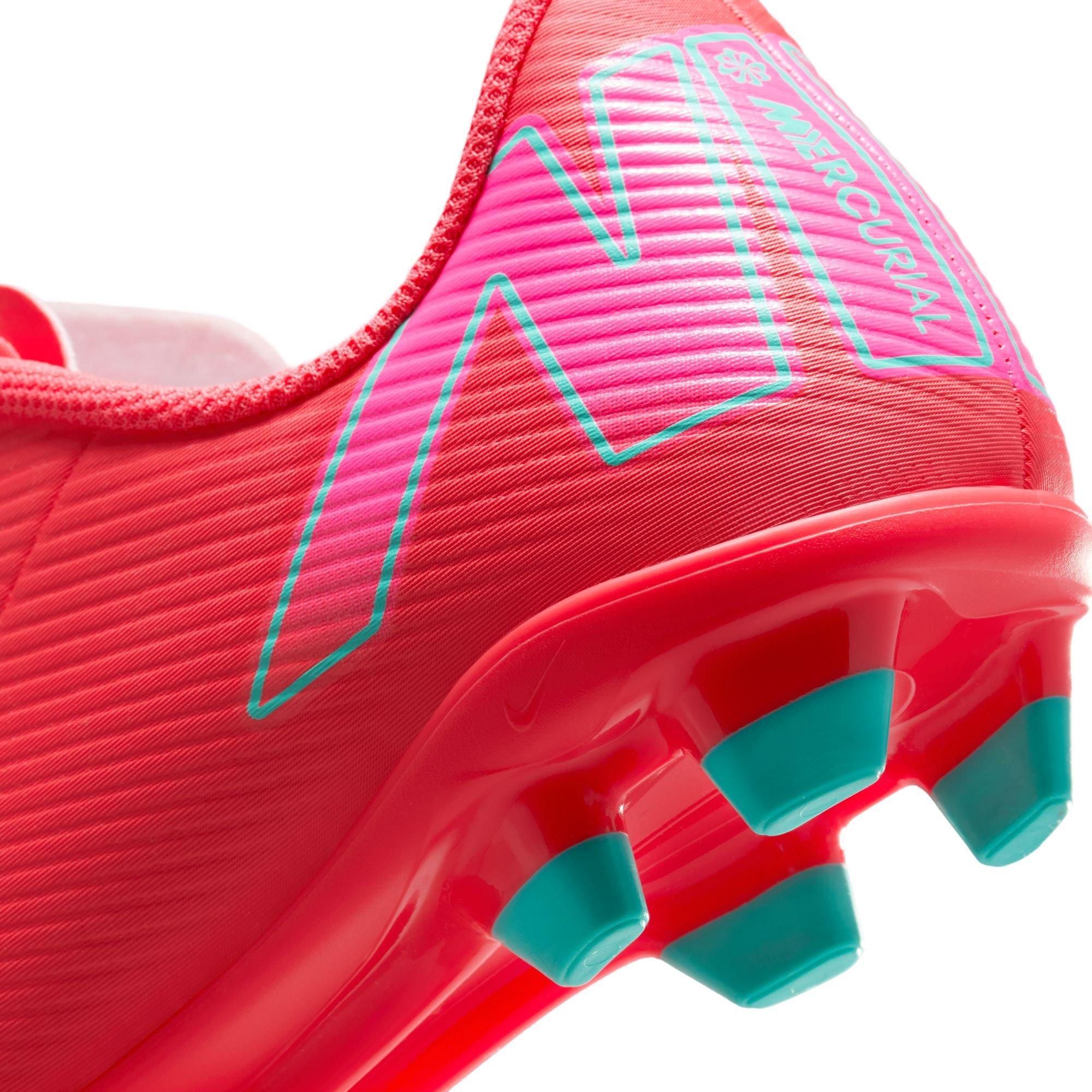 Nike Jr. Mercurial Vapor 16 Club MG  Grade School Boys' "Ember Glow/Aurora Green" Soccer Cleat