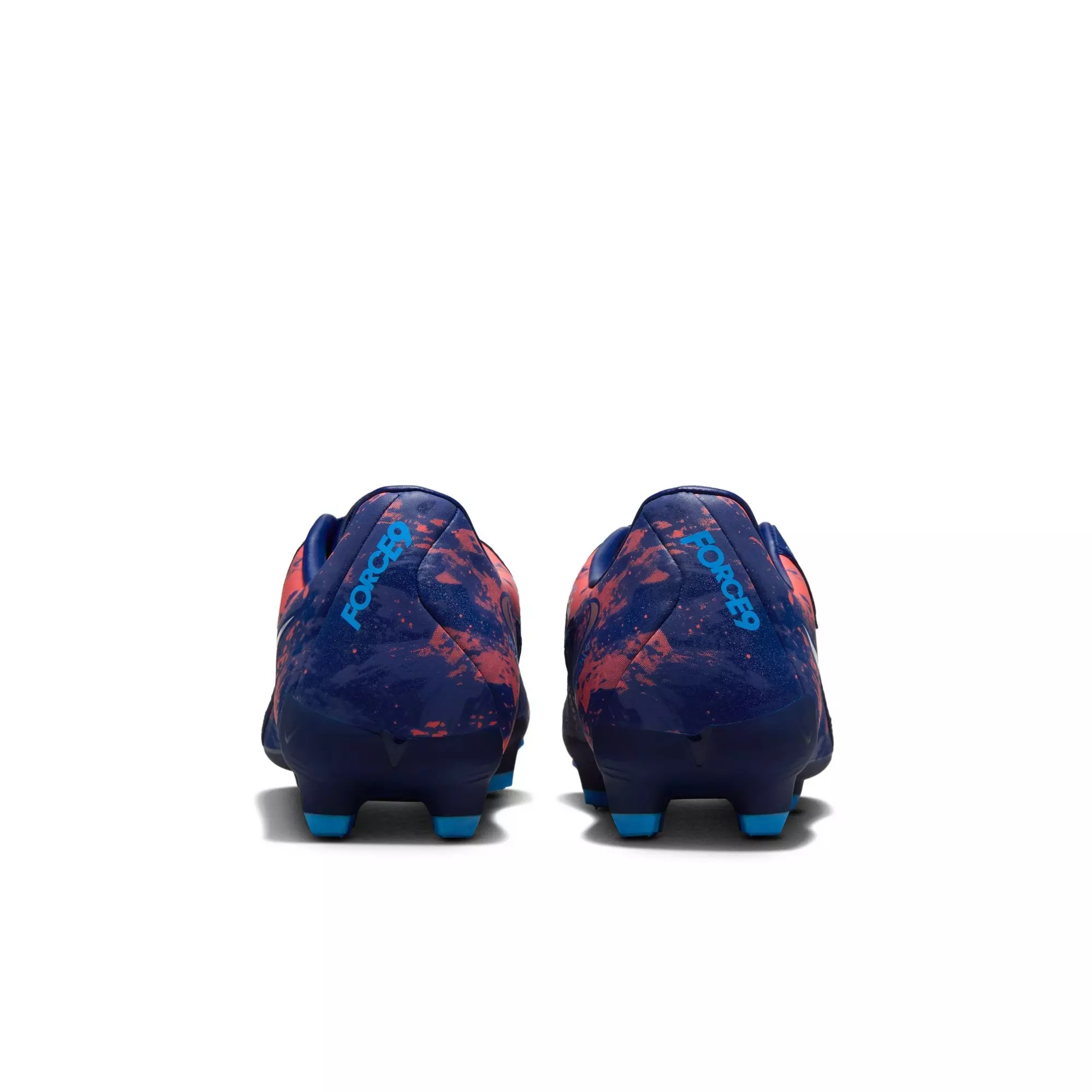 Nike Phantom GX 2 Academy "Erling Haaland" MG Men's Soccer Cleat - SILVER/BLUE