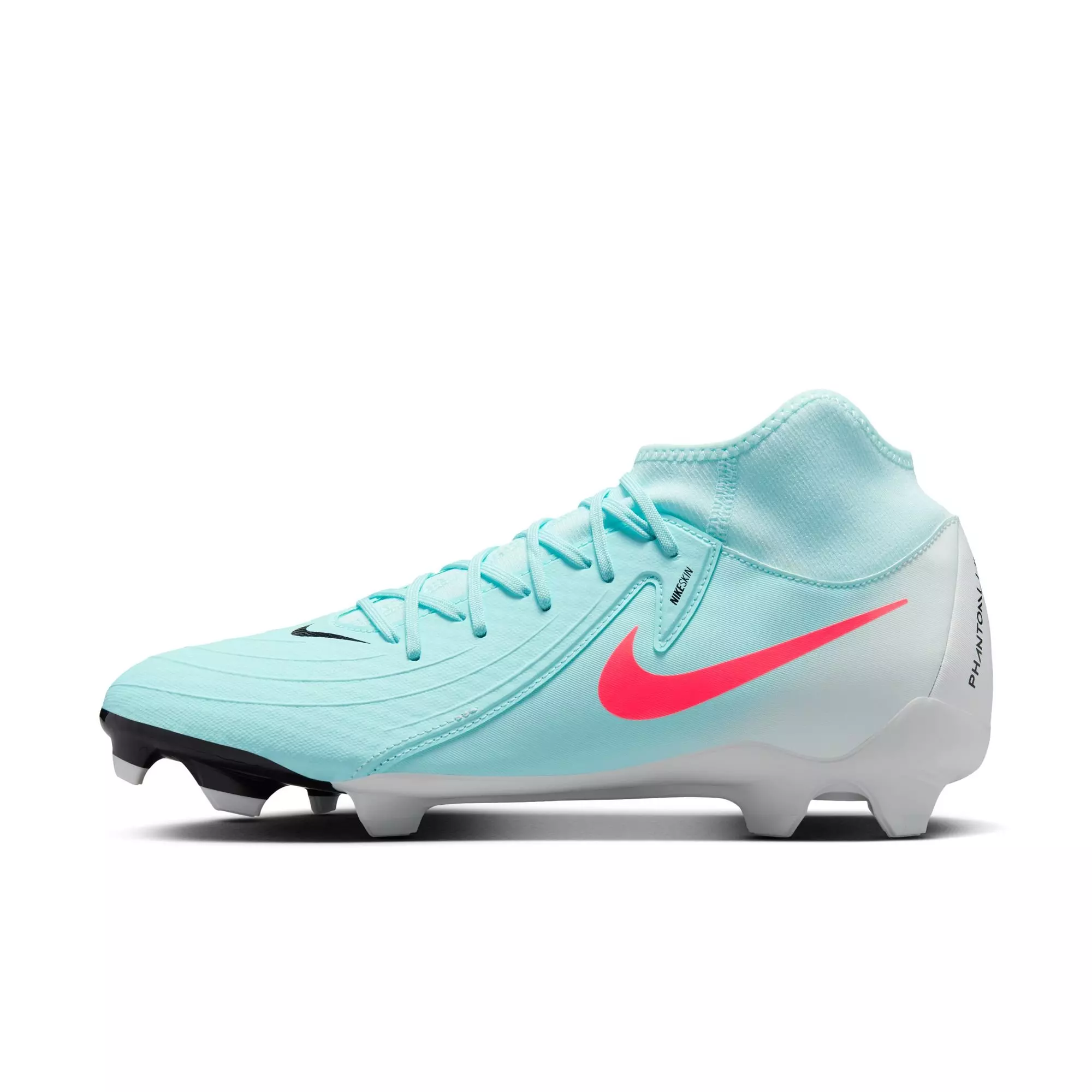 Nike Phantom Luna 2 Academy MG "Mint/Atomic Red/Off Noir" Men's Soccer Cleat - MULTI-COLOR