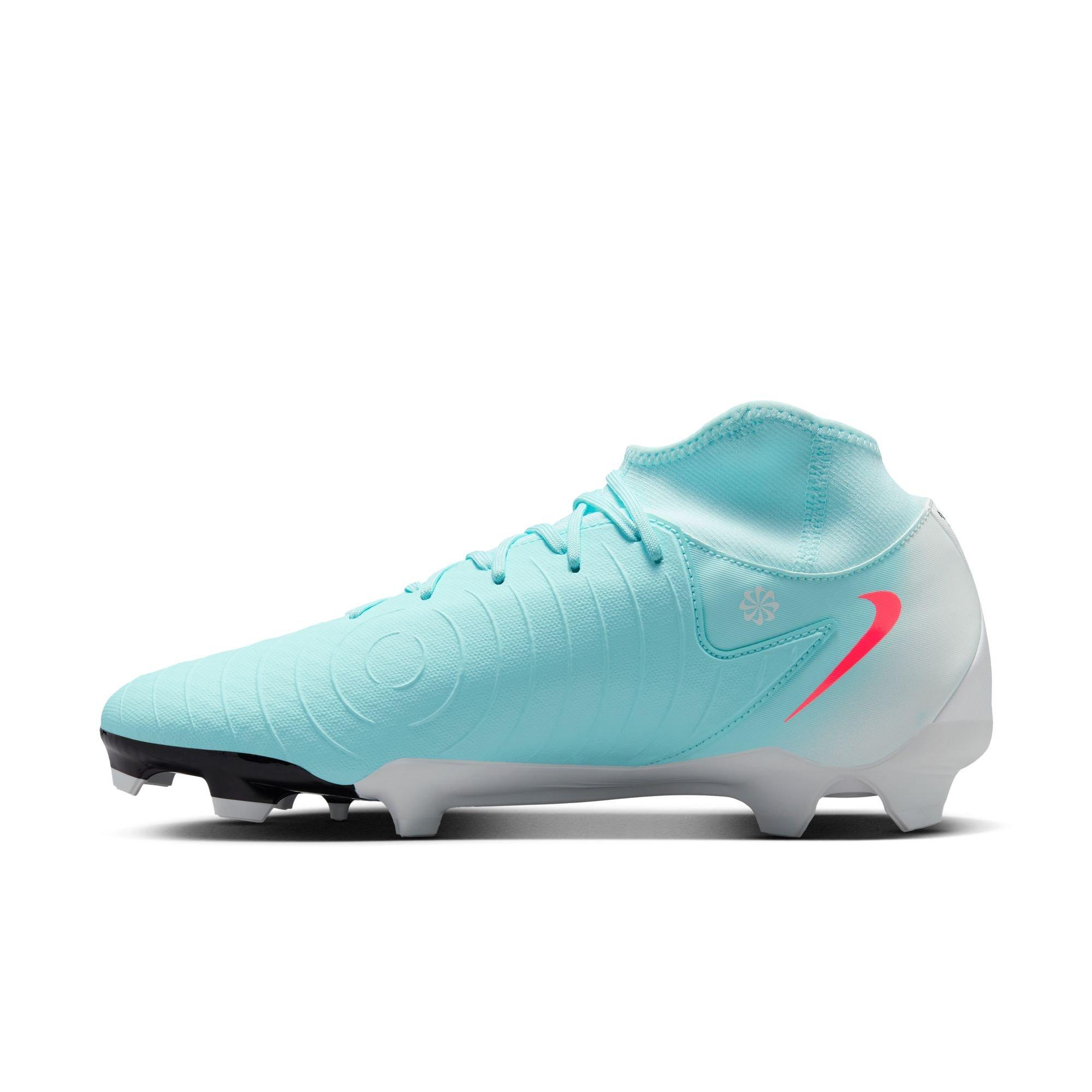 Nike Phantom Luna 2 Academy MG "Mint/Atomic Red/Off Noir" Men's Soccer Cleat - MULTI-COLOR Thumbnail View 4