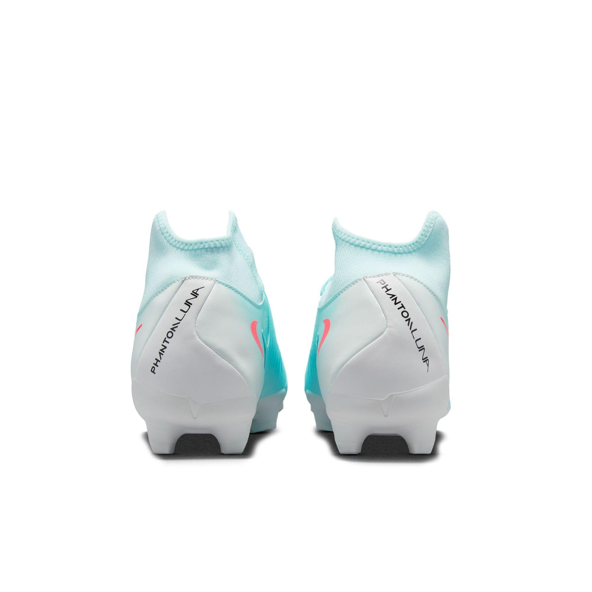 Nike Phantom Luna 2 Academy MG "Mint/Atomic Red/Off Noir" Men's Soccer Cleat - MULTI-COLOR Thumbnail View 7