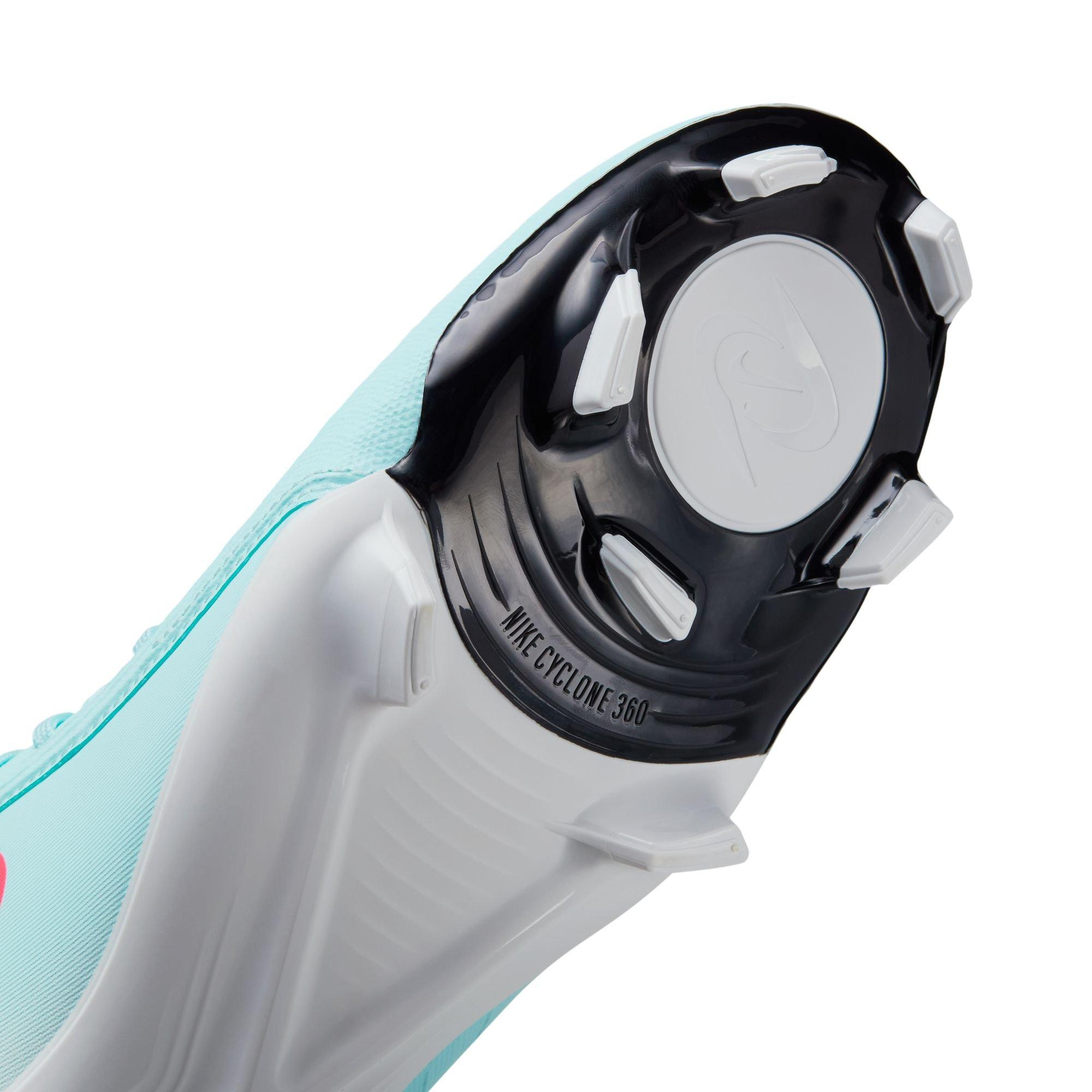 Nike Phantom Luna 2 Academy MG "Mint/Atomic Red/Off Noir" Men's Soccer Cleat - MULTI-COLOR Thumbnail View 9