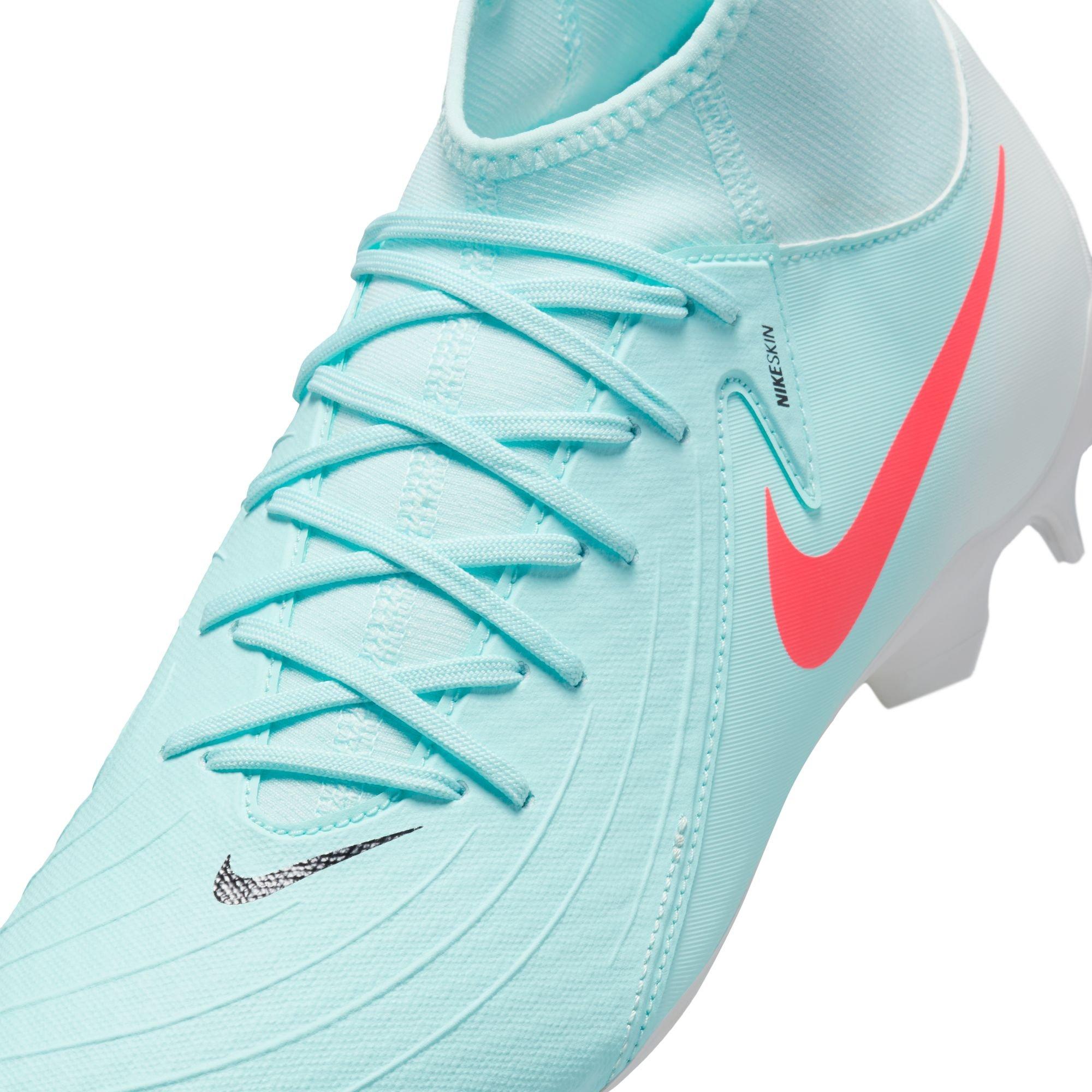 Nike Phantom Luna 2 Academy MG "Mint/Atomic Red/Off Noir" Men's Soccer Cleat - MULTI-COLOR Thumbnail View 10