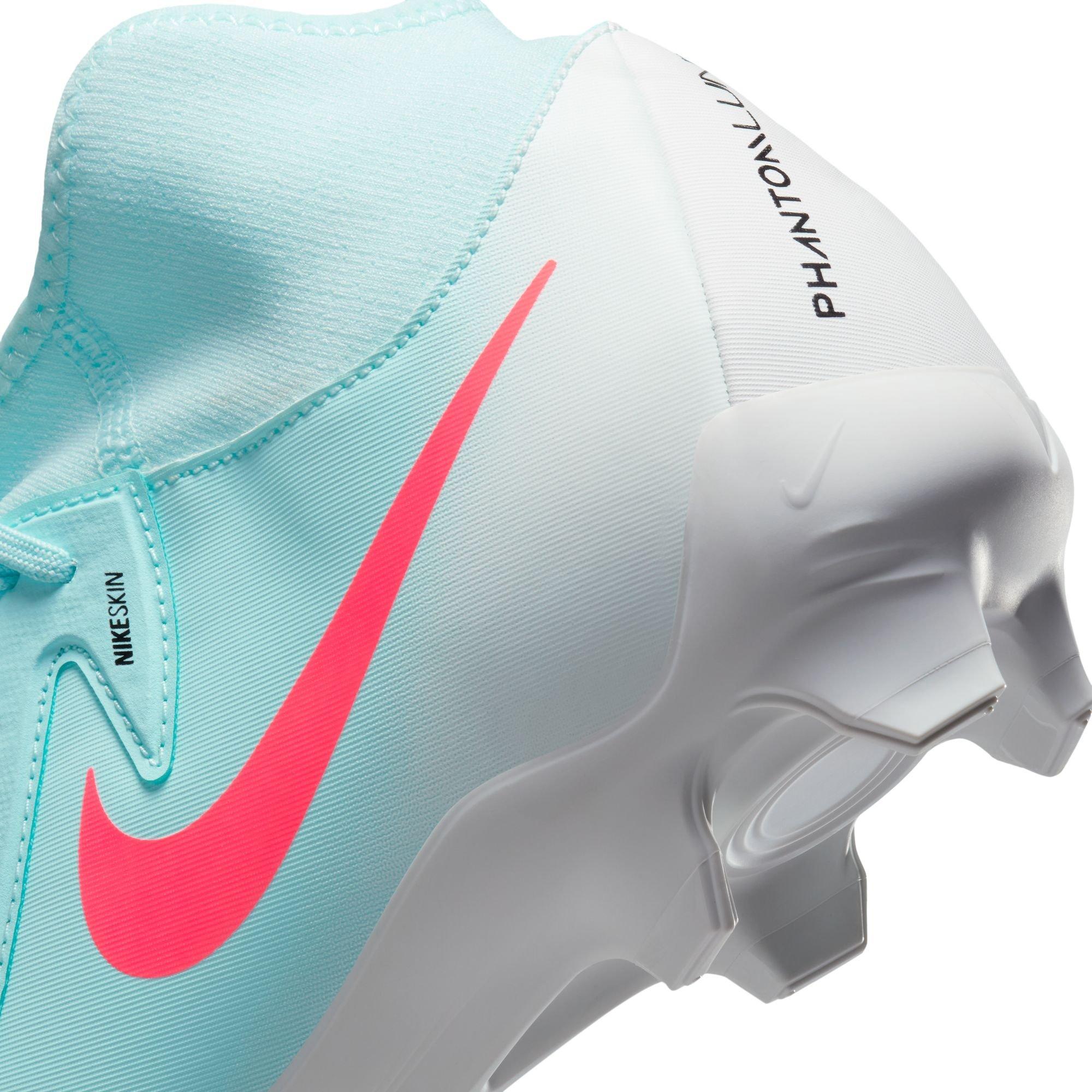 Nike Phantom Luna 2 Academy MG "Mint/Atomic Red/Off Noir" Men's Soccer Cleat - MULTI-COLOR Thumbnail View 11