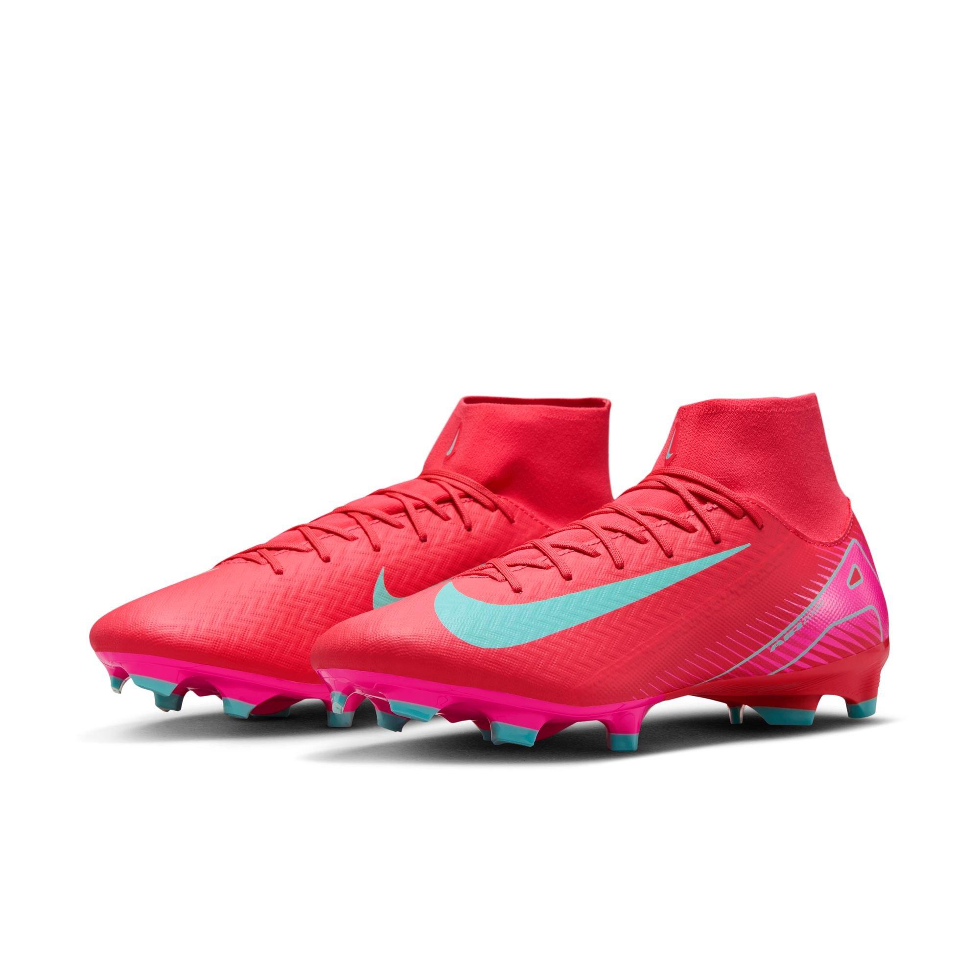 Nike Mercurial Superfly 10 Academy MG "Ember Glow/Aurora Green" Men's Soccer Cleat - MULTI-COLOR Thumbnail View 5