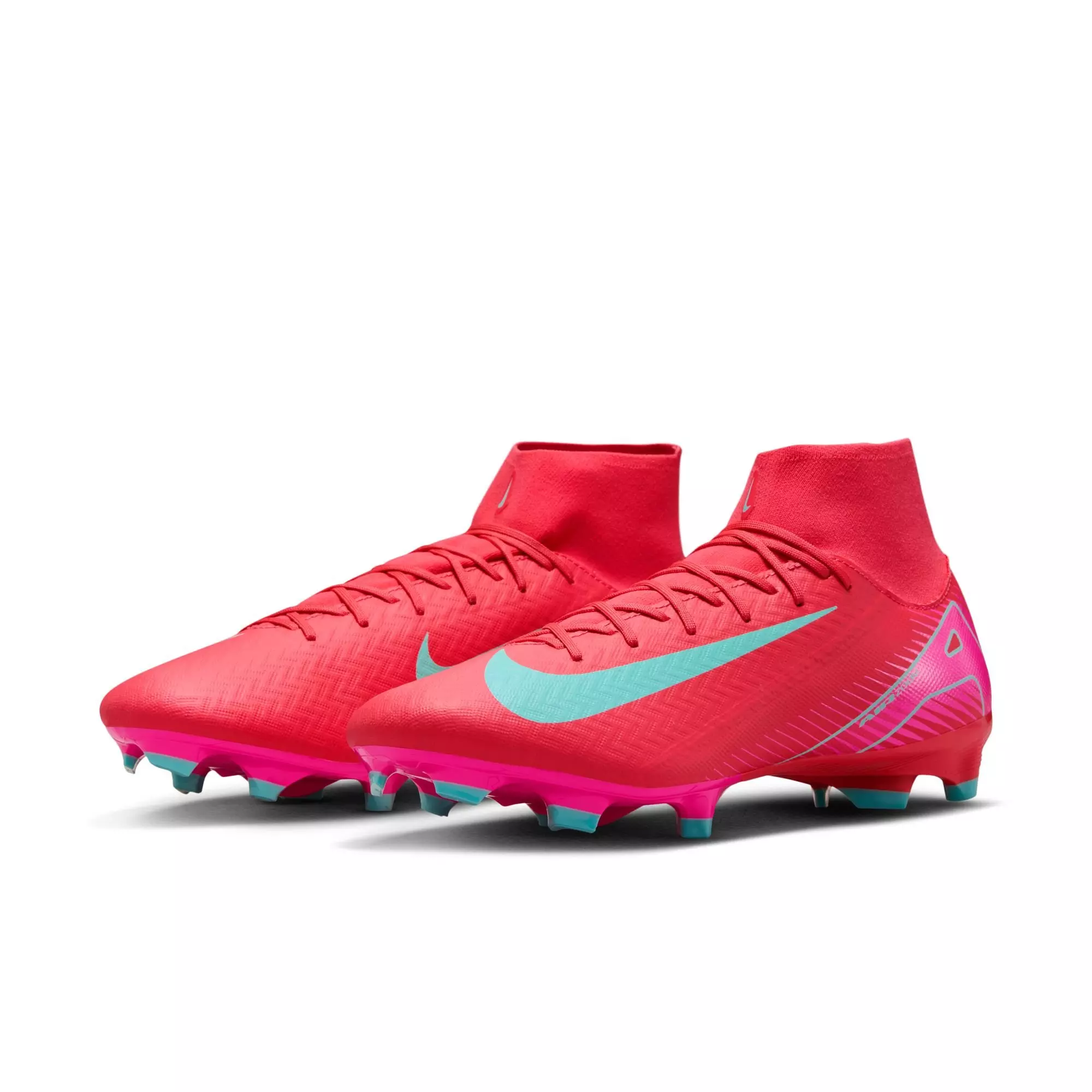 Nike Mercurial Superfly 10 Academy MG "Ember Glow/Aurora Green" Men's Soccer Cleat - MULTI-COLOR