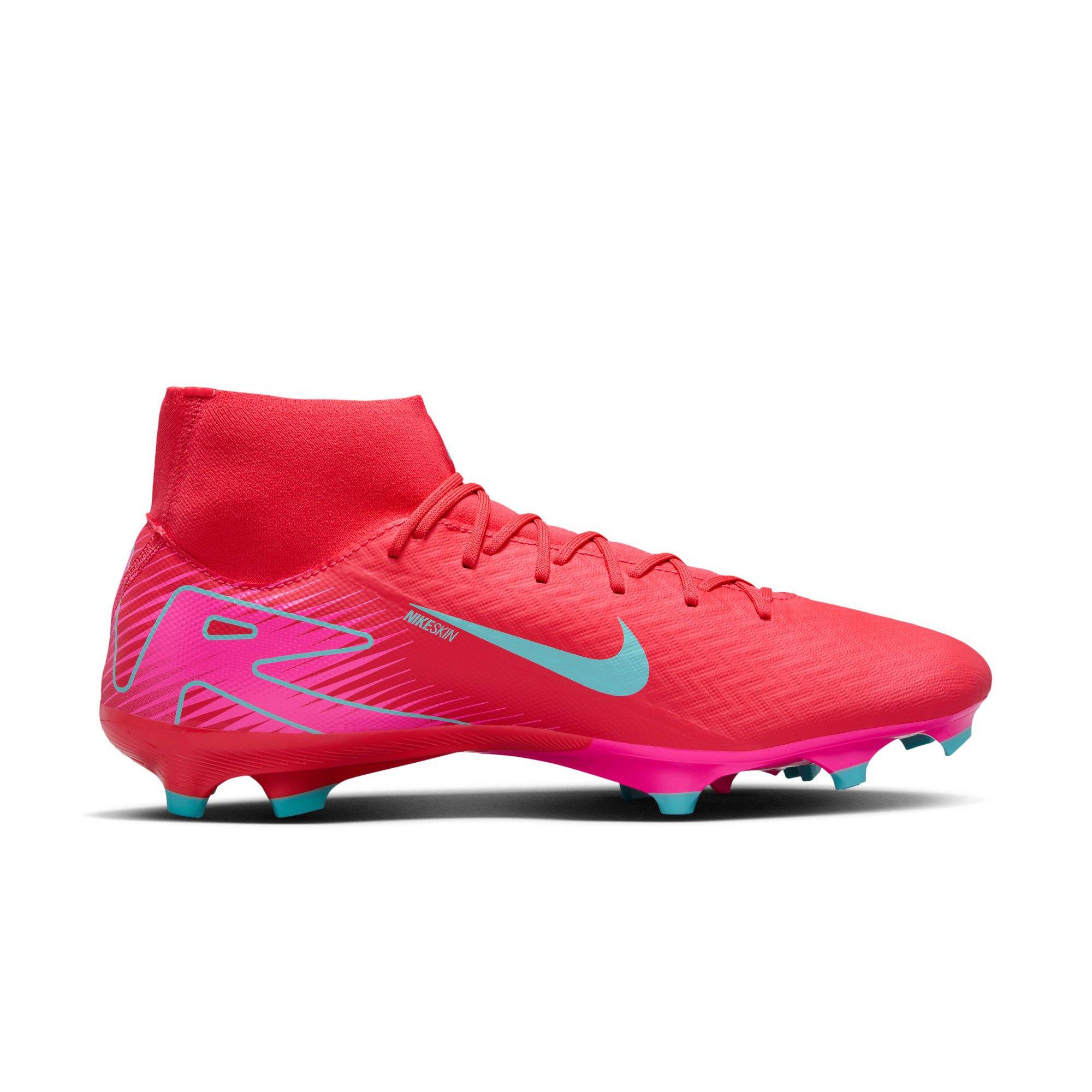 Nike Mercurial Superfly 10 Academy MG "Ember Glow/Aurora Green" Men's Soccer Cleat - MULTI-COLOR Thumbnail View 2