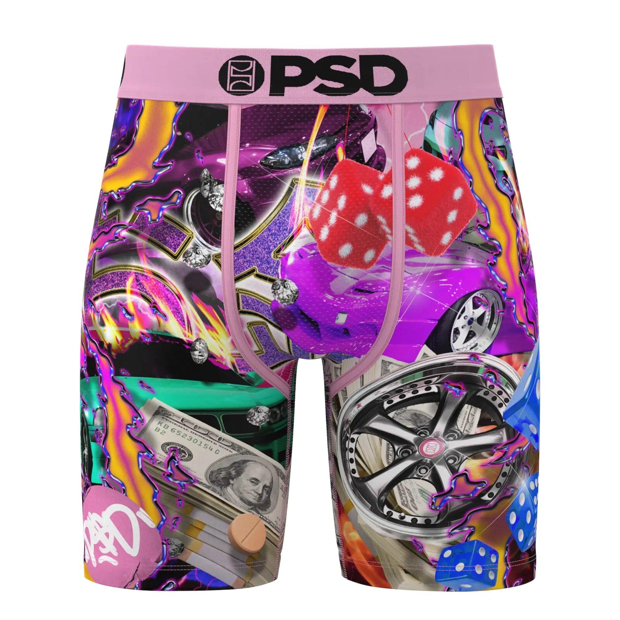 PSD Men's Tuner Drip Underwear - MULTI-COLOR