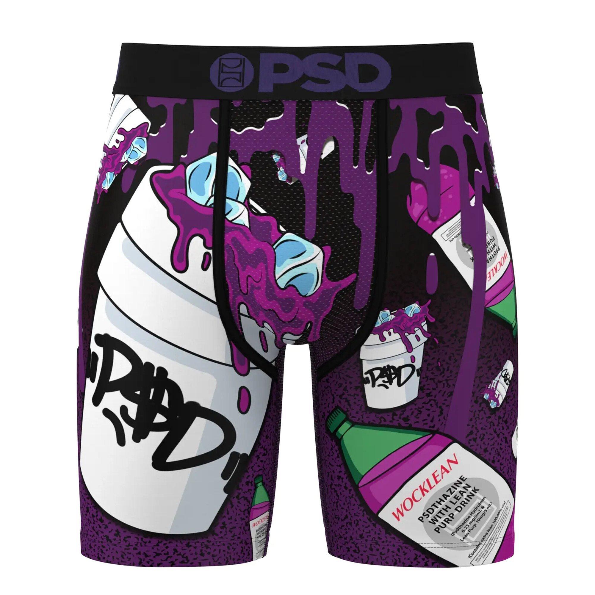 PSD Men's Purple Wock Underwear - MULTI-COLOR