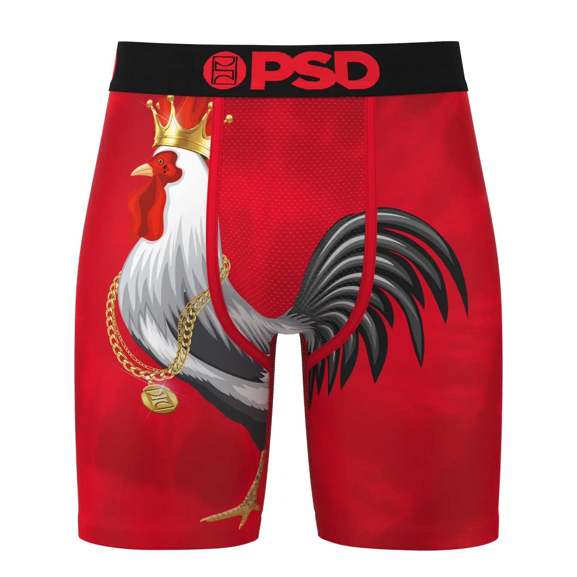 PSD Men's Cocky Red Underwear - MULTI-COLOR