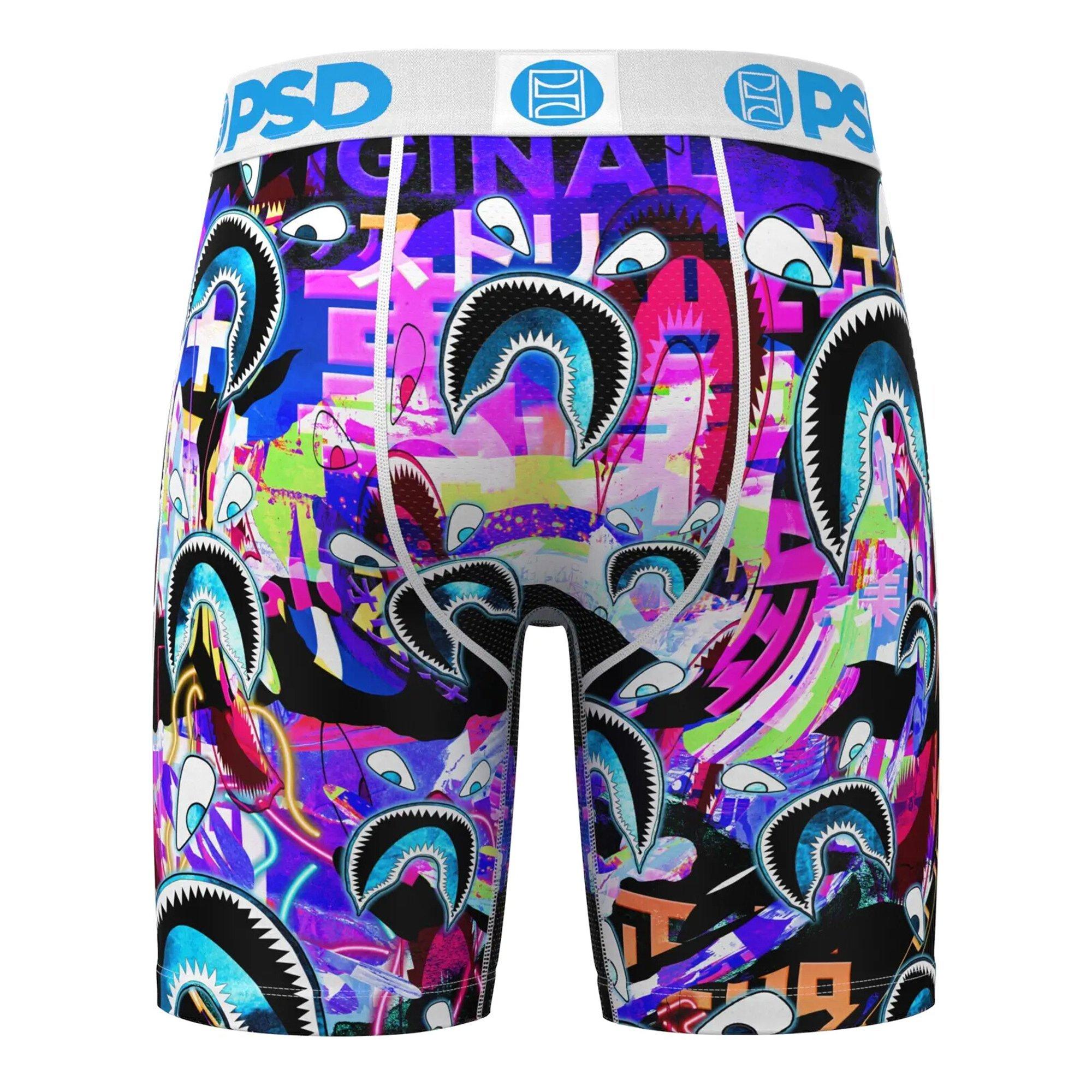 PSD Warface Shark Glitch Men's Underwear