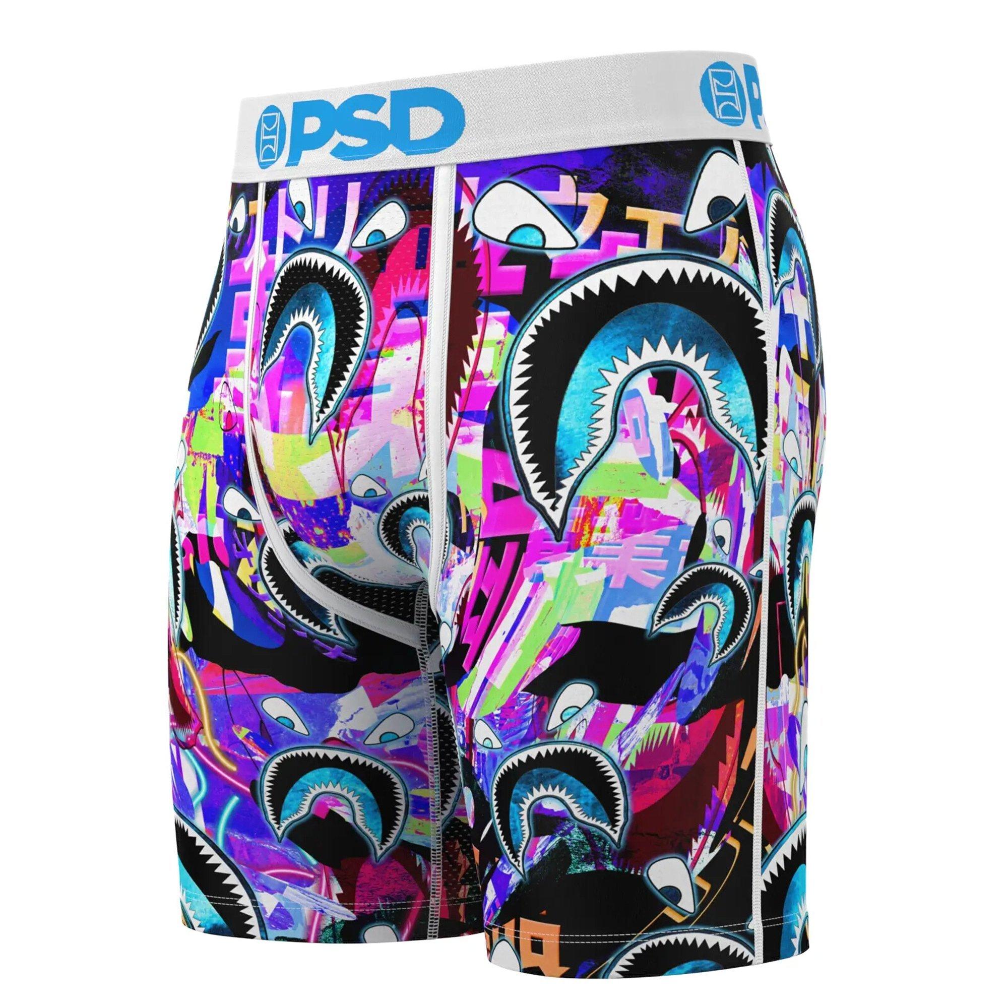 PSD Warface Shark Glitch Men's Underwear