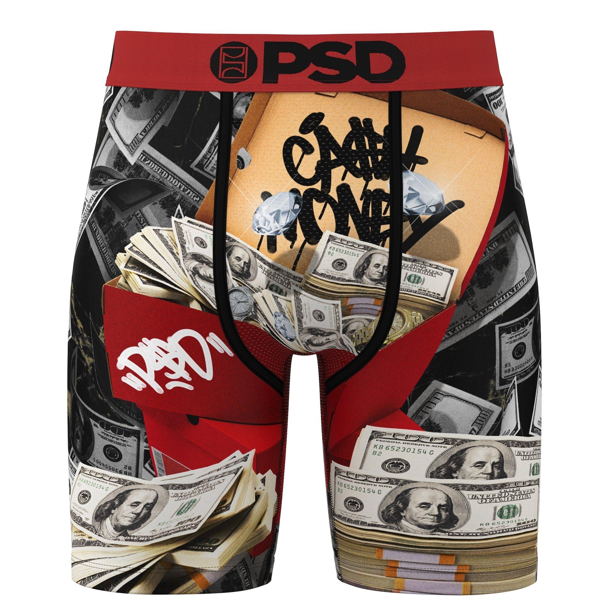 PSD Men's Cash Stash Box Underwear - MULTI-COLOR