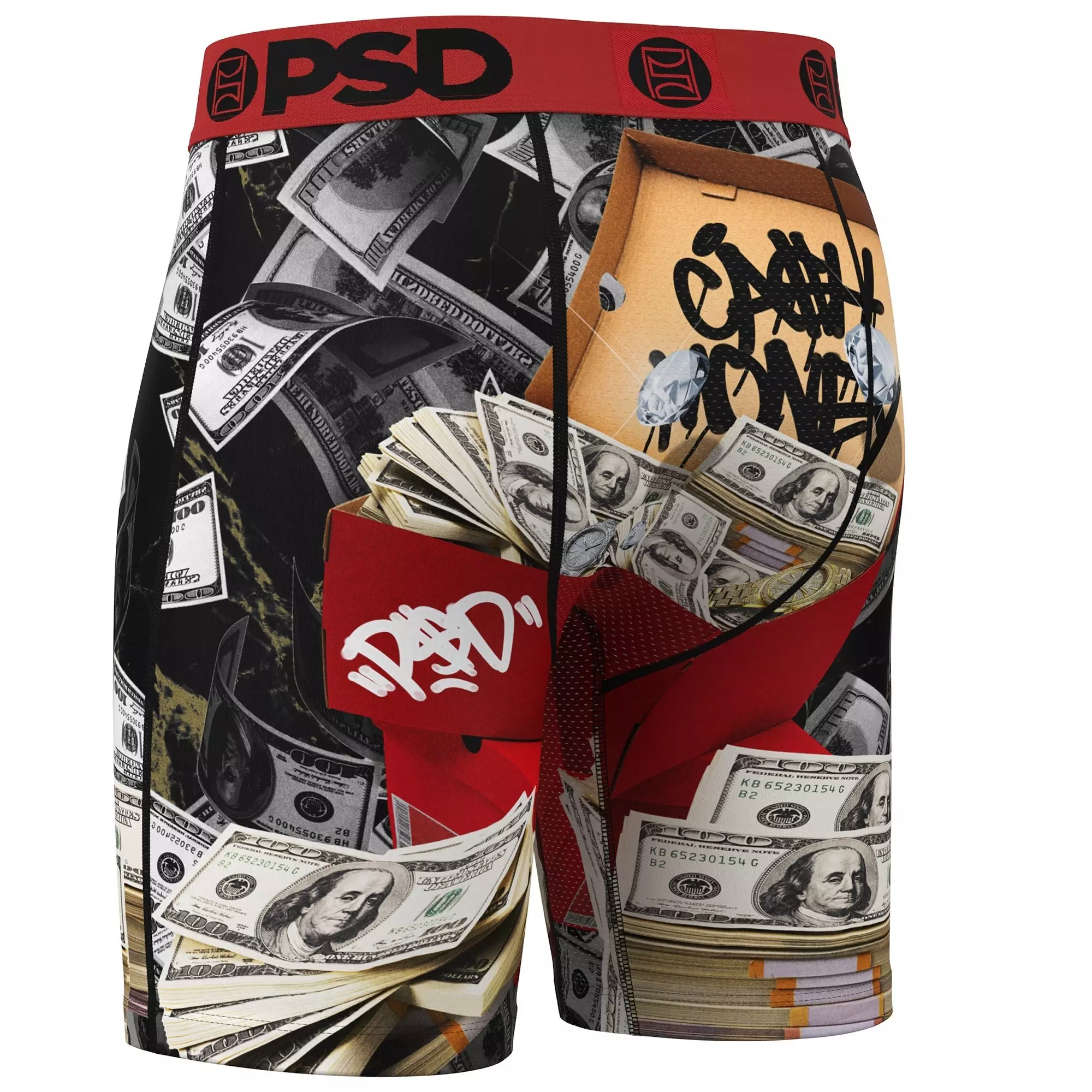 PSD Men's Cash Stash Box Underwear - MULTI-COLOR