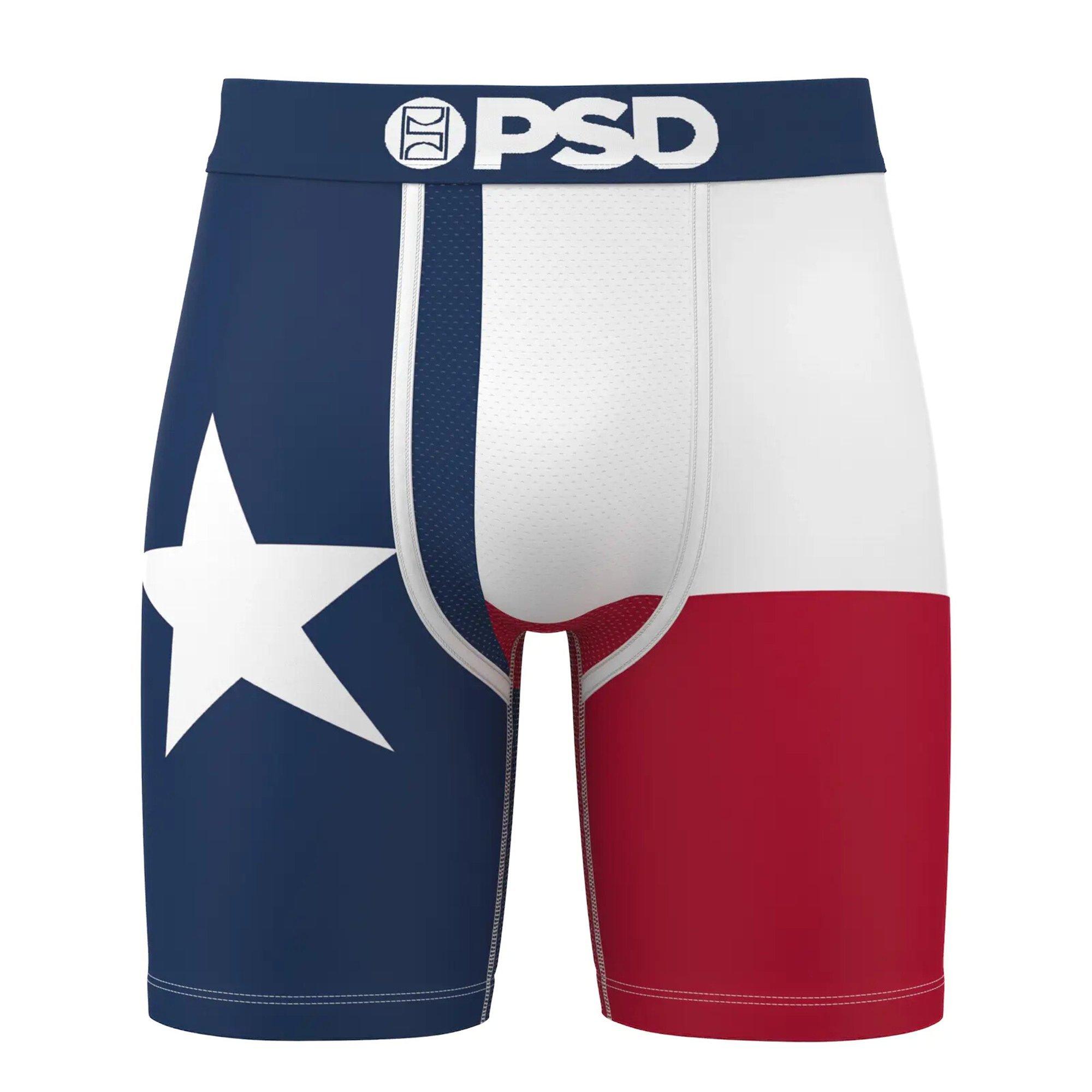 PSD Men's Texas Flag Underwear - MULTI-COLOR