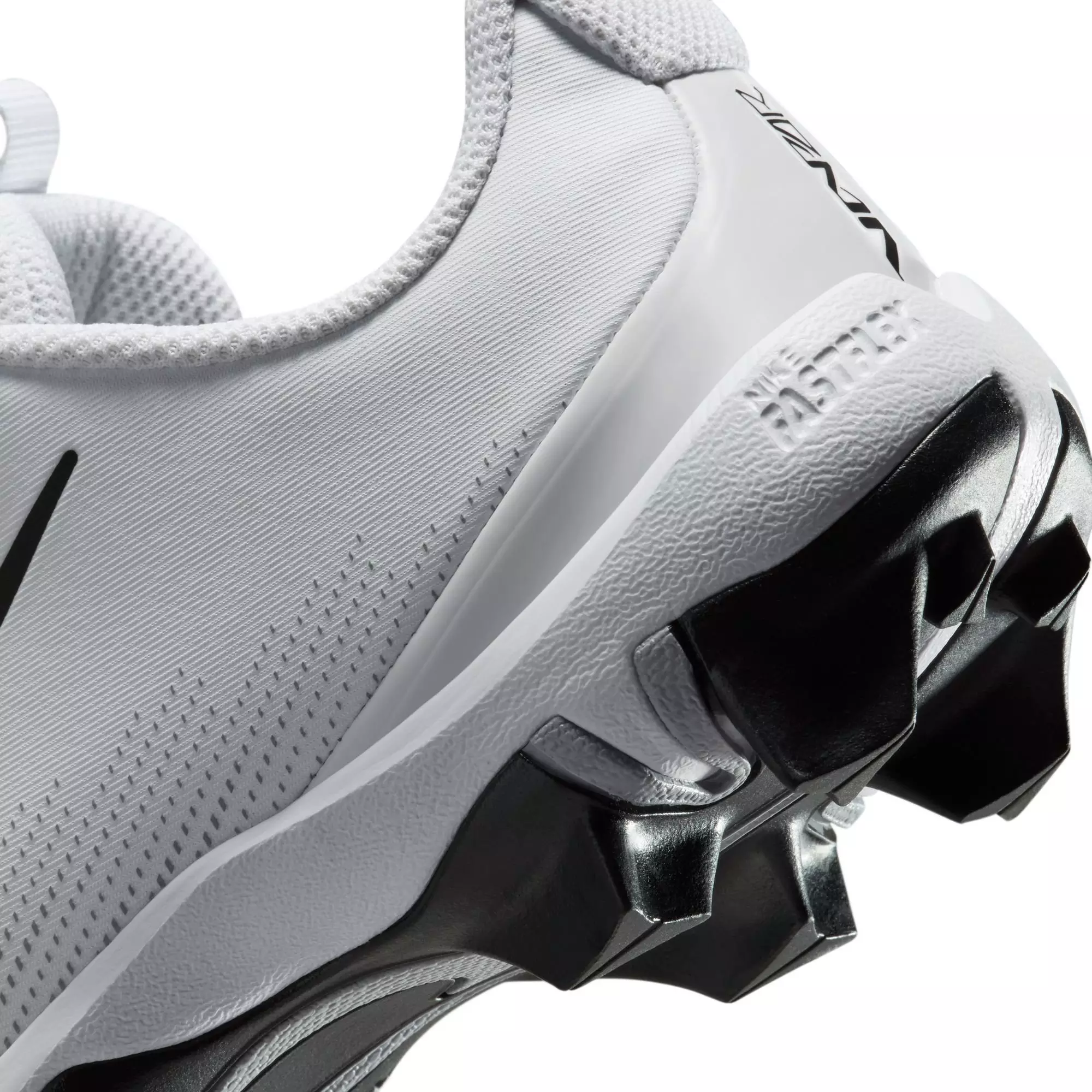 Nike Vapor Shark 3 "White/Metallic Silver/Wolf Grey/Black" Preschool Boys' Football Cleat - WHITE/SILVER
