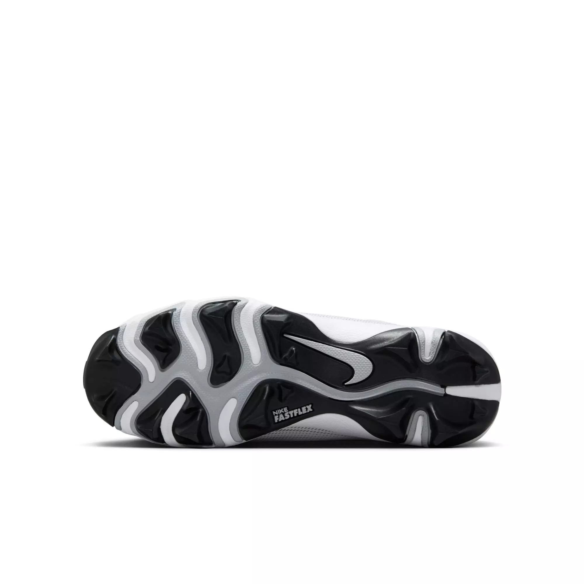 Nike Vapor Shark 3 "White/Metallic Silver/Wolf Grey/Black" Preschool Boys' Football Cleat - WHITE/SILVER