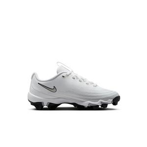 Nike Vapor Shark 3 "White/Metallic Silver/Wolf Grey/Black" Preschool Boys' Football Cleat