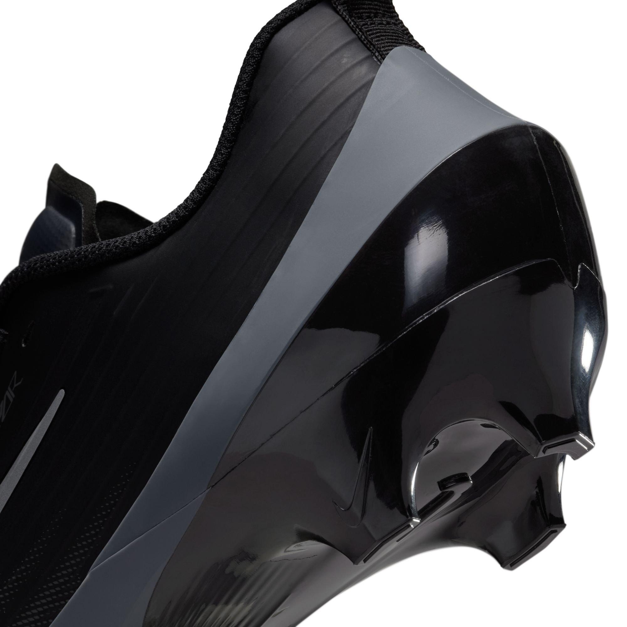 Nike Vapor Speed 3 "Black/Grey" Men's Football Cleat - BLACK/SILVER/GREY Thumbnail View 12
