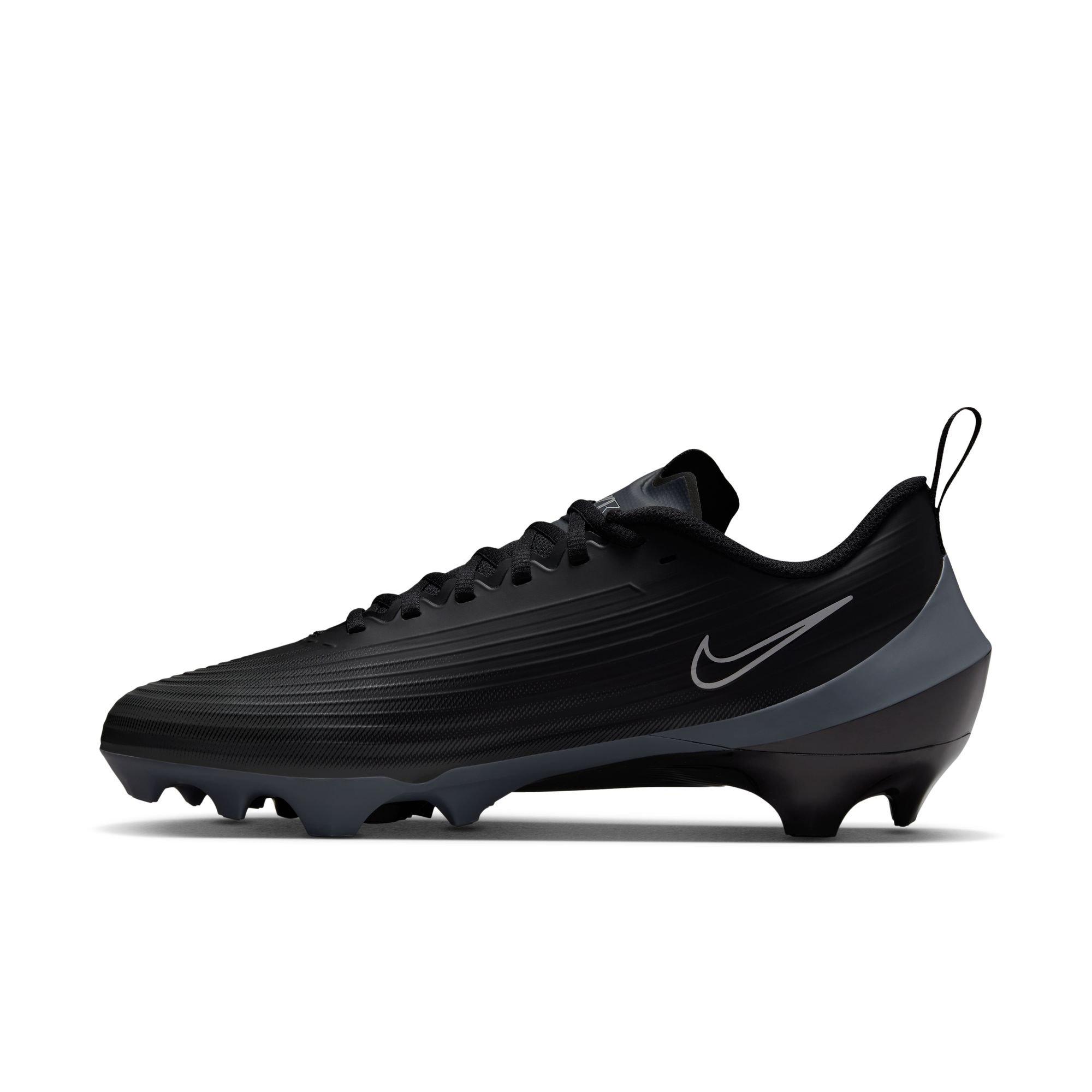 Nike Vapor Speed 3 "Black/Grey" Men's Football Cleat - BLACK/SILVER/GREY Thumbnail View 4