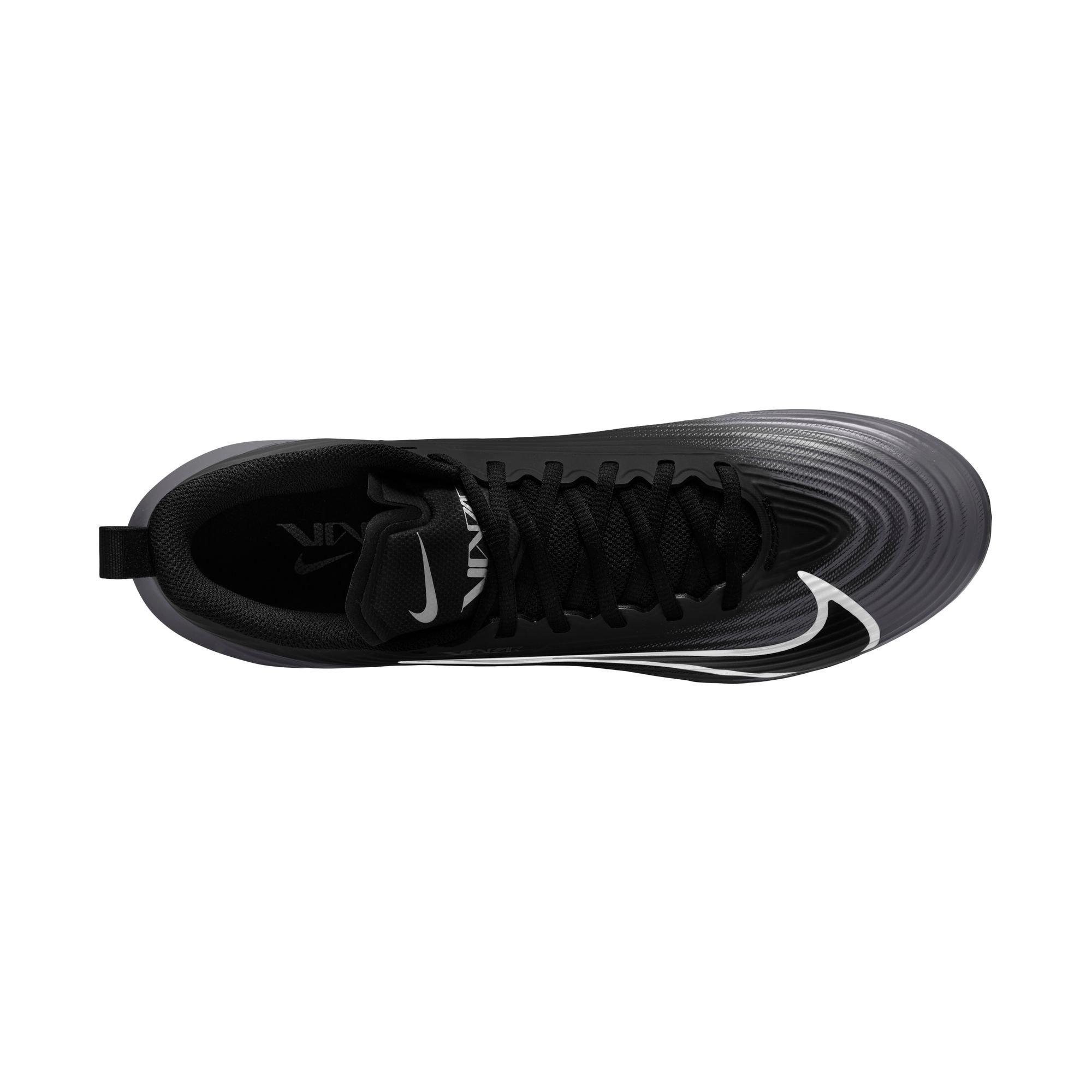 Nike Vapor Speed 3 "Black/Grey" Men's Football Cleat - BLACK/SILVER/GREY Thumbnail View 8