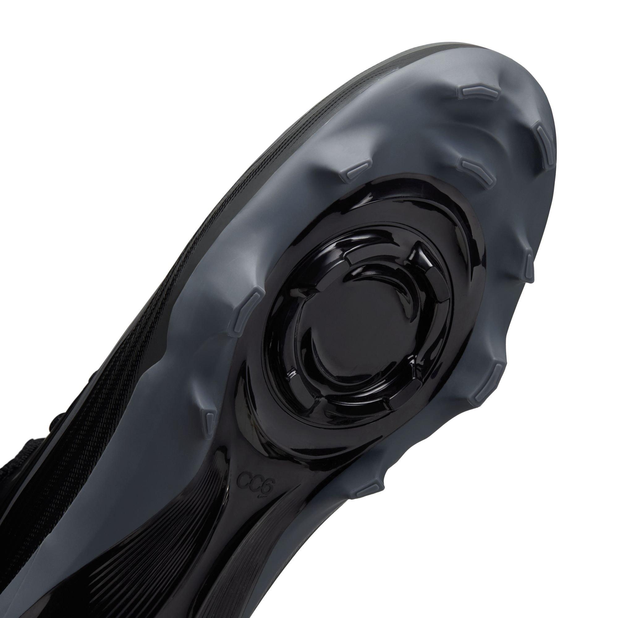 Nike Vapor Speed 3 "Black/Grey" Men's Football Cleat - BLACK/SILVER/GREY Thumbnail View 10