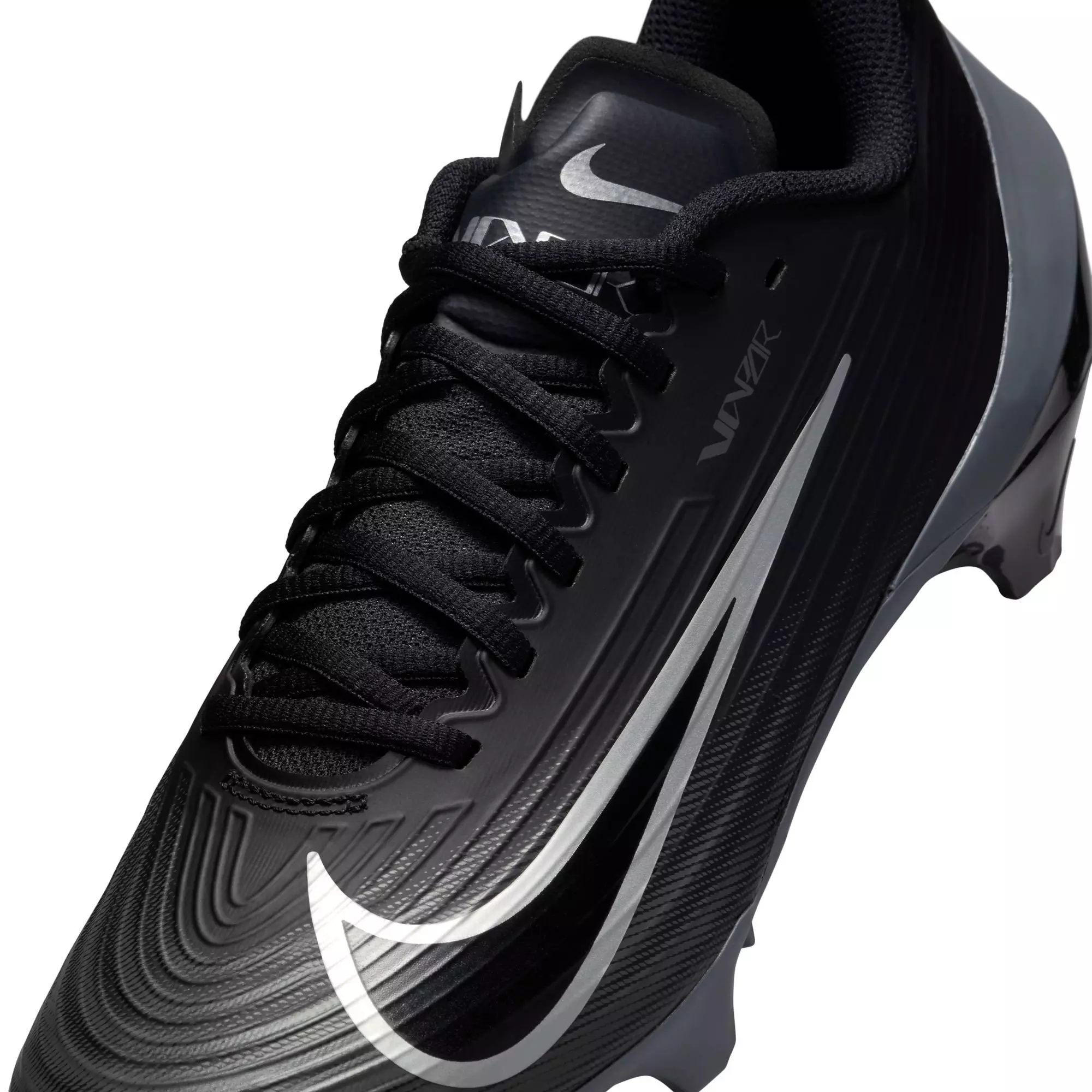 Nike Vapor Speed 3 "Black/Grey" Men's Football Cleat - BLACK/SILVER/GREY