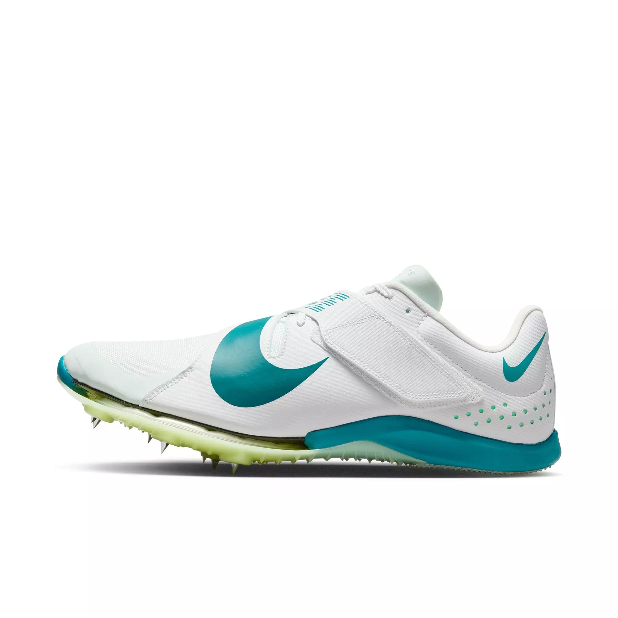 Nike Long Jump Elite "White/Bright Spruce/Barely Green" Unisex Track Spike - WHITE/GREEN