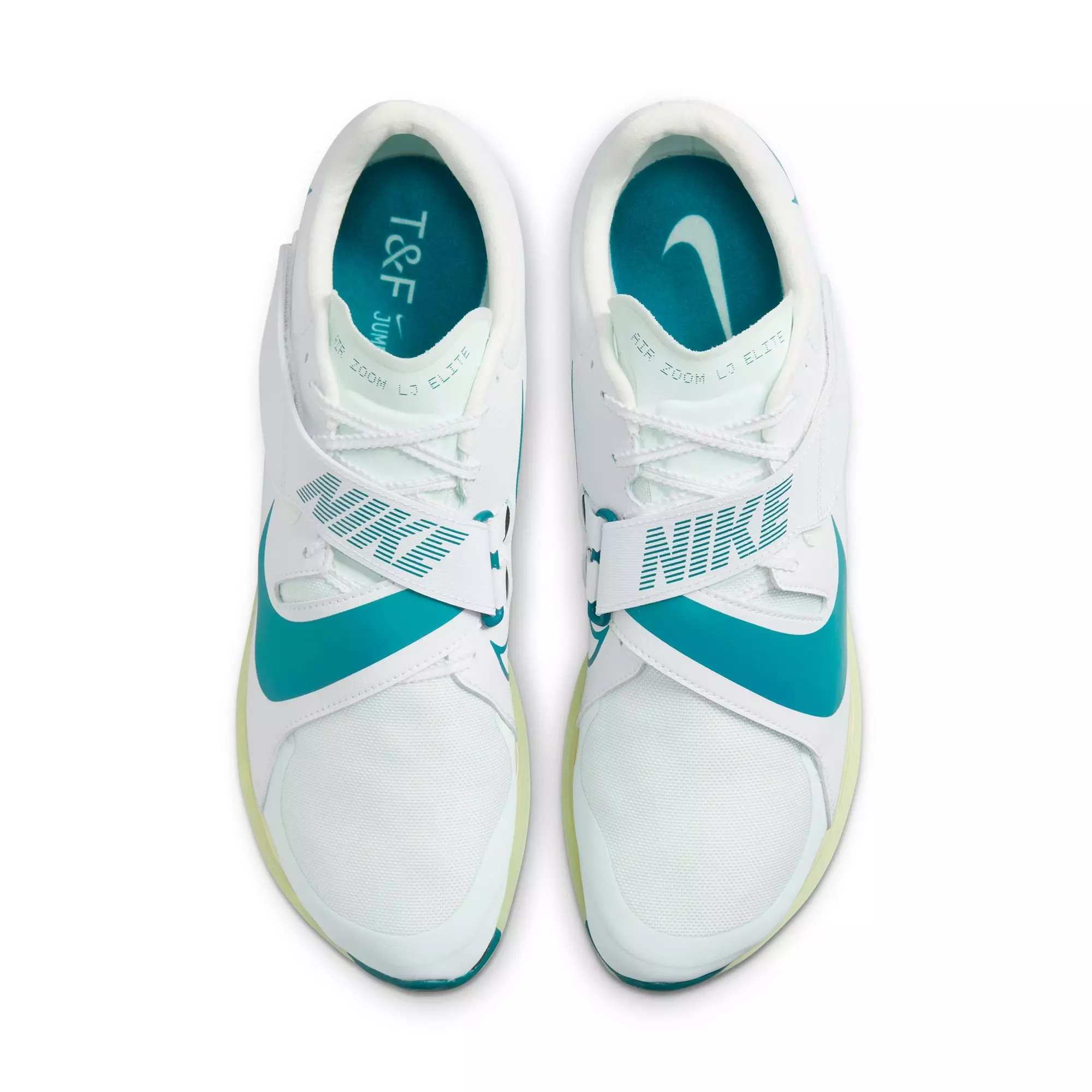 Nike Long Jump Elite "White/Bright Spruce/Barely Green" Unisex Track Spike - WHITE/GREEN