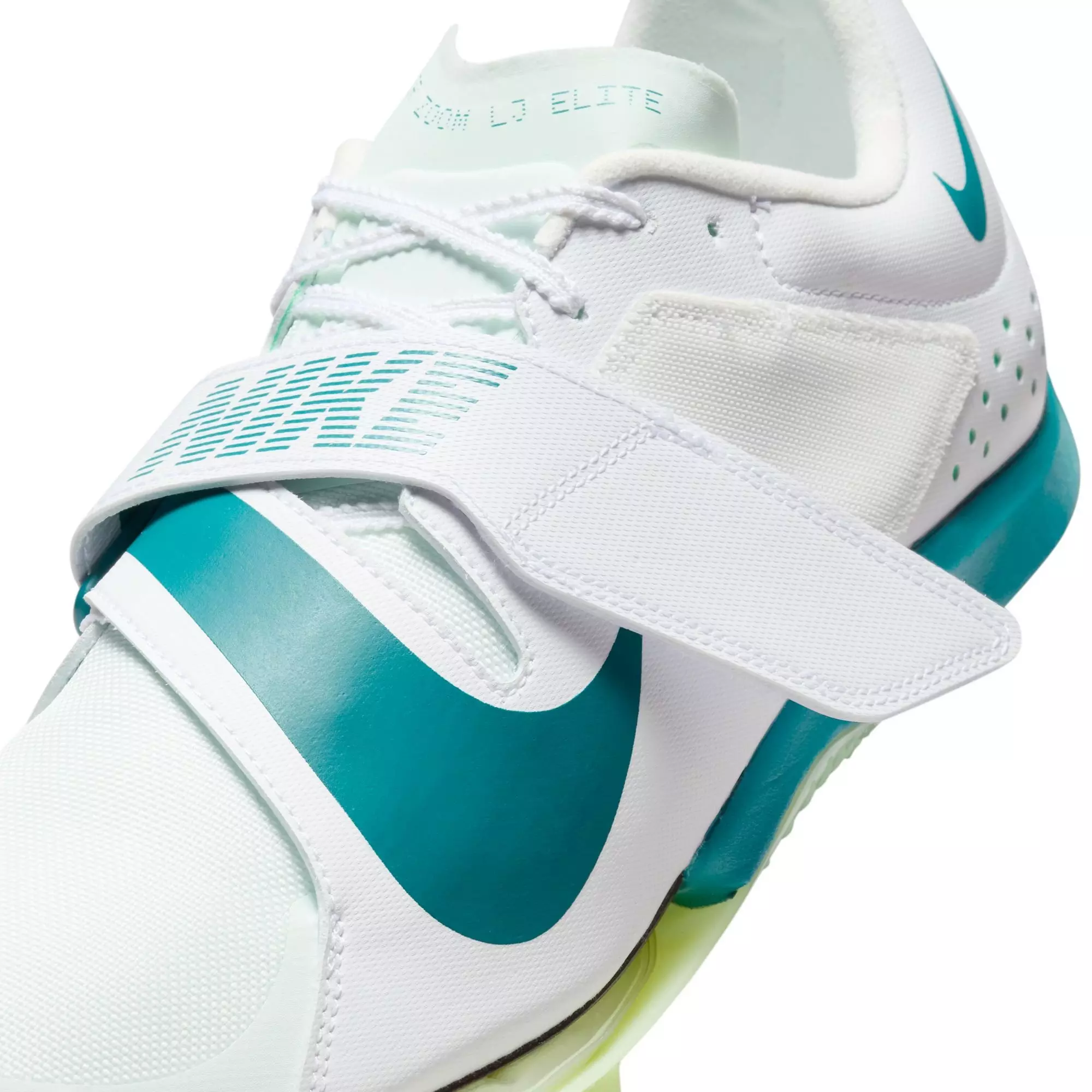 Nike Long Jump Elite "White/Bright Spruce/Barely Green" Unisex Track Spike - WHITE/GREEN